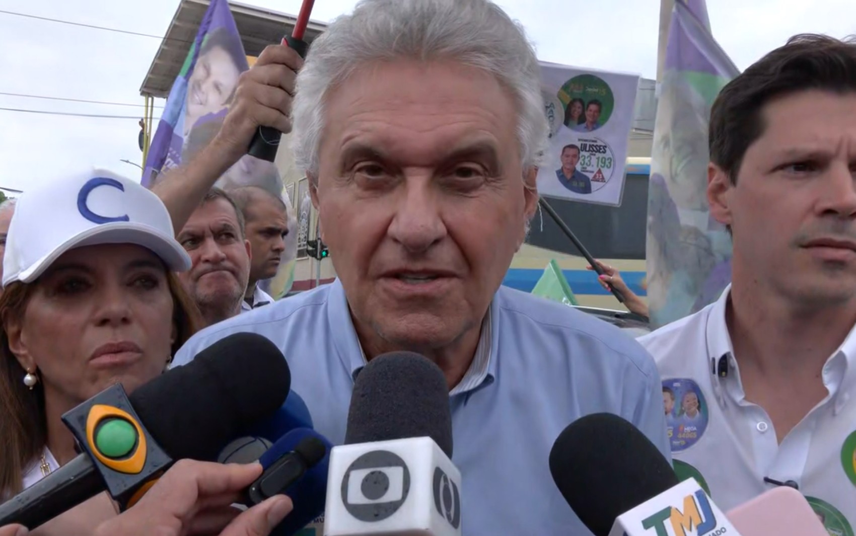 Caiado volta a criticar cancelamento de debate e diz que STF e TSE 'extrapolaram'