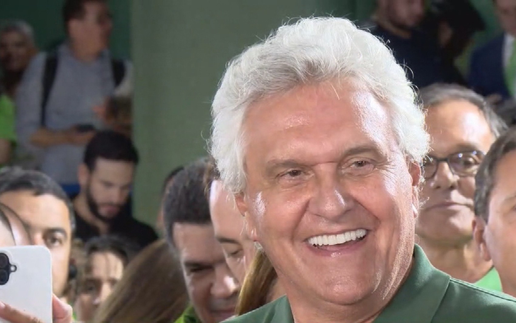 Caiado diz que discutirá com o partido o apoio no 2º turno das Eleições: 'Não venci, mas caí de pé'