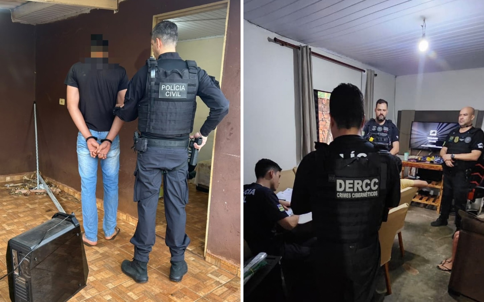 Operação prende quatro suspeitos de armazenar conteúdo de abuso sexual infantojuvenil em Goiás