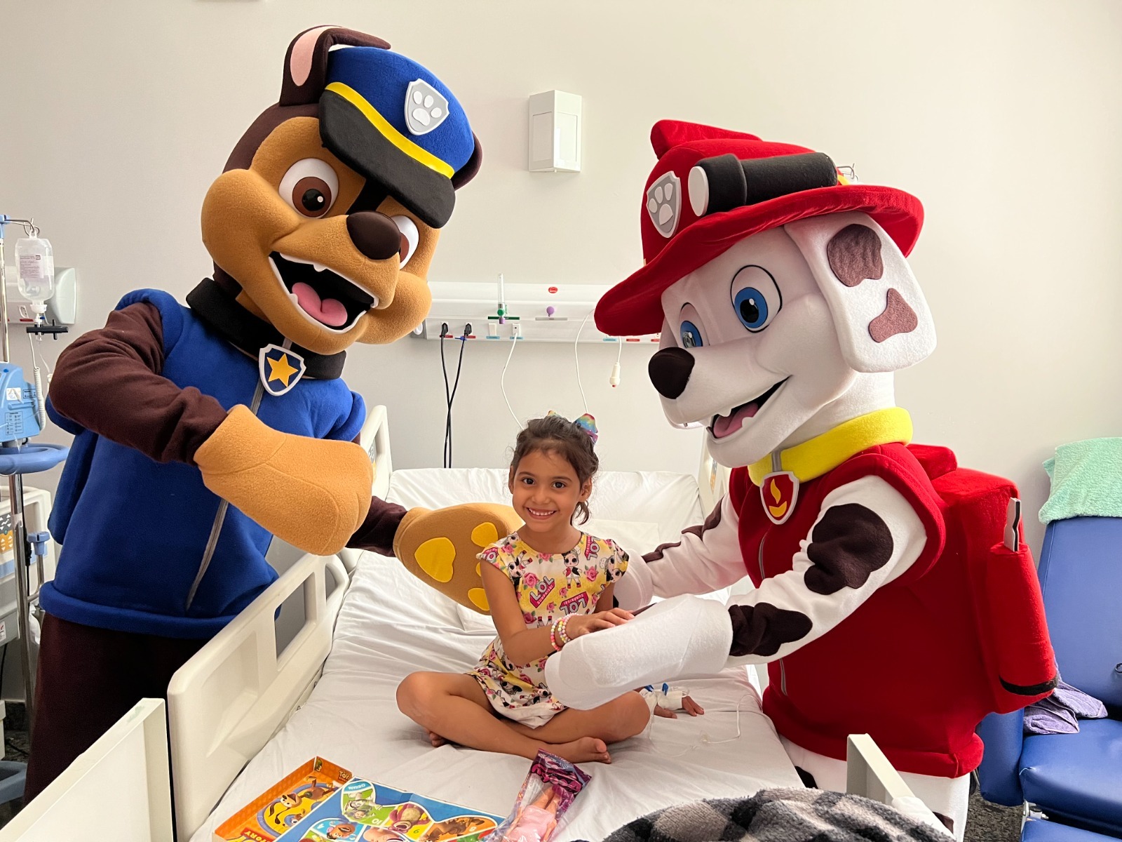 Hecad promove programação especial para crianças hospitalizadas durante o mês de outubro