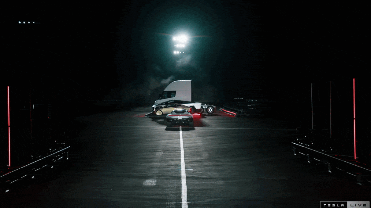 Tesla apresenta Roadster que 'voa' e dirige de ponta-cabeça com tecnologia da SpaceX