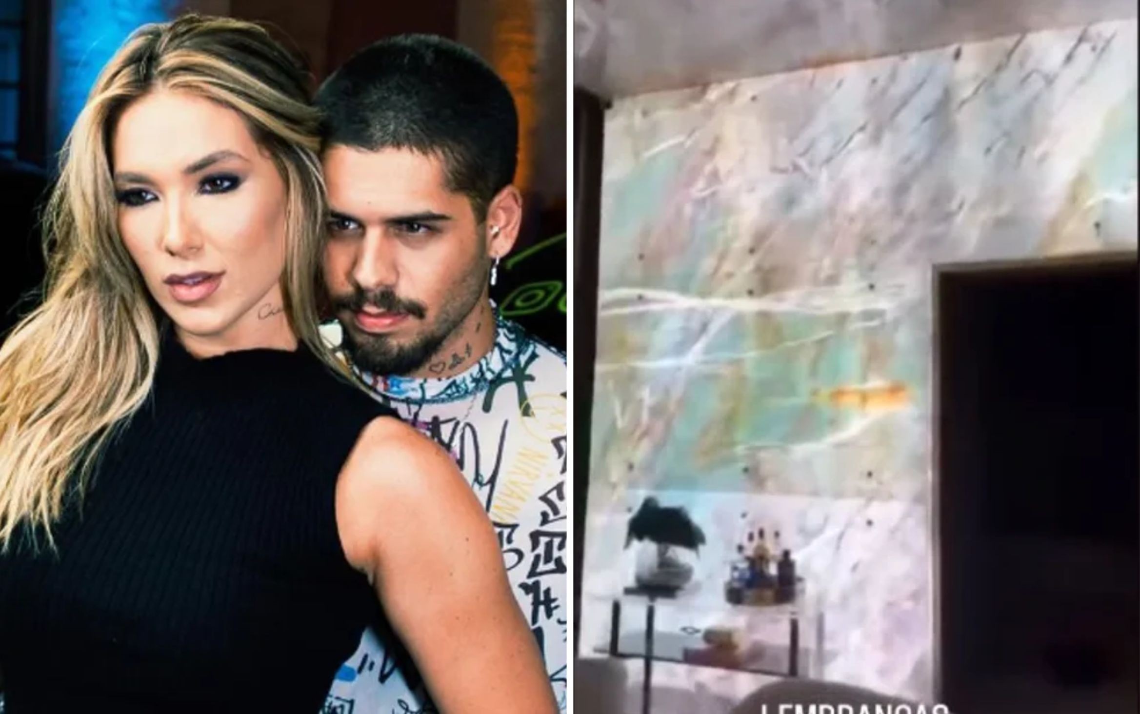 Virginia tinha postado vídeo exaltando trabalho de empresa que processa influenciadora e Zé Felipe por não pagar serviço em mansão de Goiânia; veja