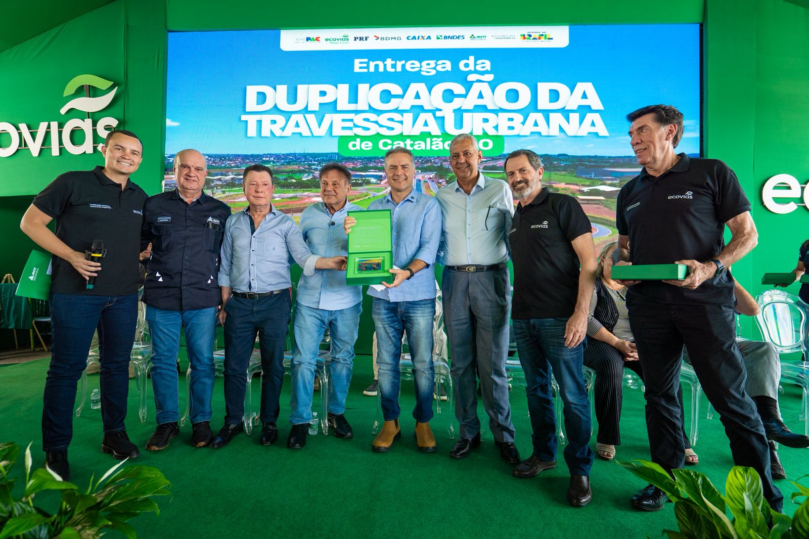 Ecovias Minas Goiás realiza solenidade de entrega da nova travessia urbana de Catalão na BR-050