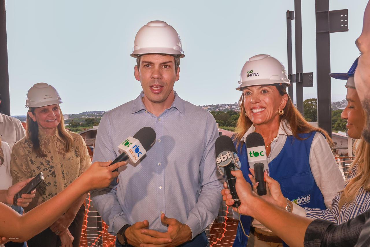 Gracinha Caiado vistoria obras da nova Casa de Acolhida da Pessoa Idosa, em Goiânia