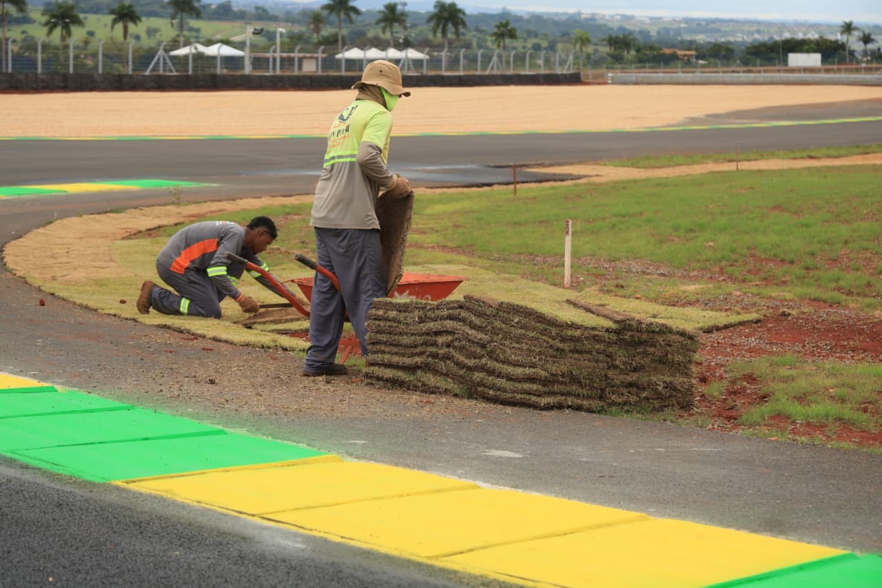 Obras do Autódromo de Goiânia entram na reta final para receber o MotoGP