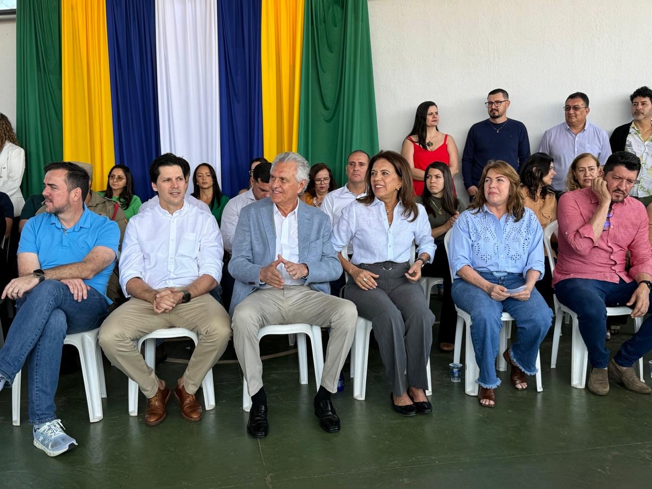 Em convenção do PSD Caiado, Gracinha e Daniel exaltam legado de Fátima Gavioli na educação de Goiás
