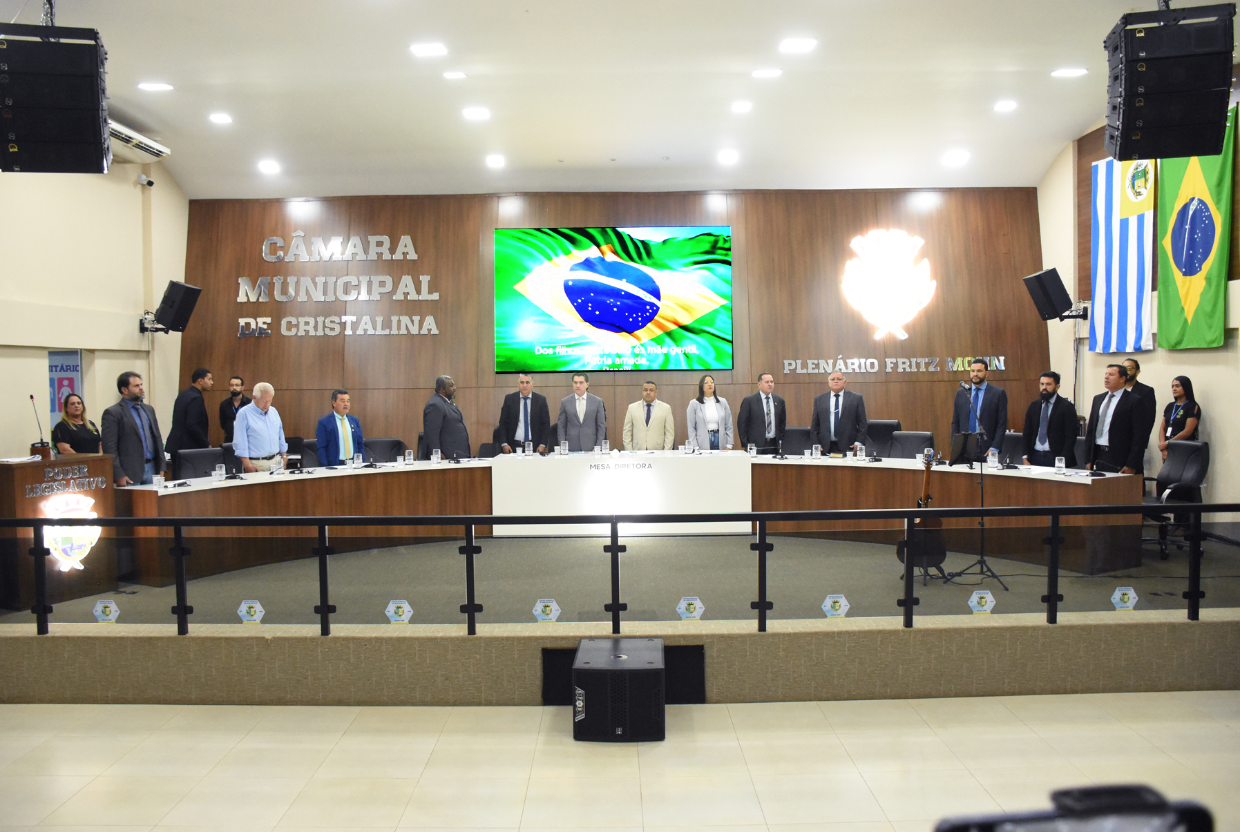 Câmara Municipal de Cristalina homenageia agricultores em Sessão Solene