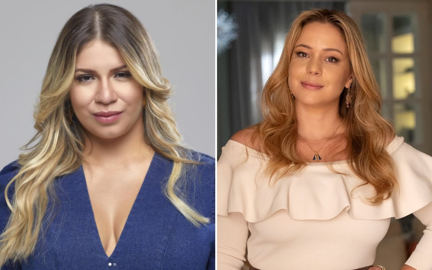 Semelhança entre Marília Mendonça e atriz Leandra Leal impressiona fãs