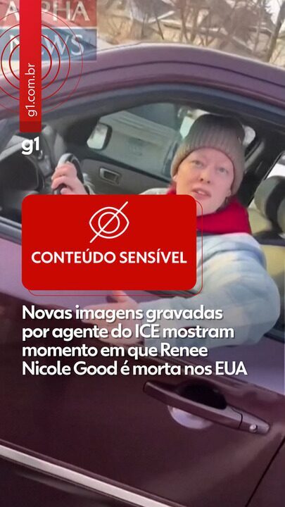 Novas imagens feitas por agente do ICE mostram momento em que mulher é morta nos EUA