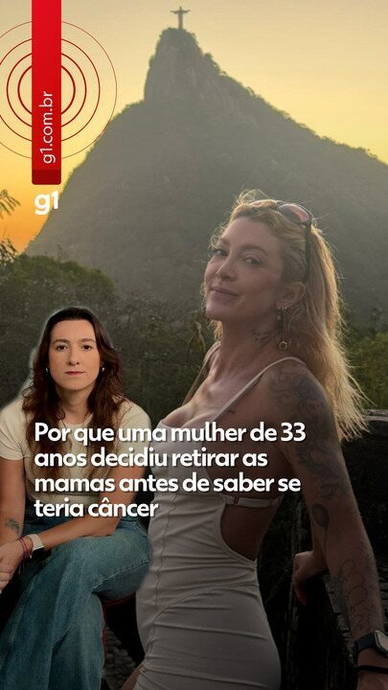 Por que uma mulher de 33 anos decidiu retirar as mamas antes de saber se teria câncer