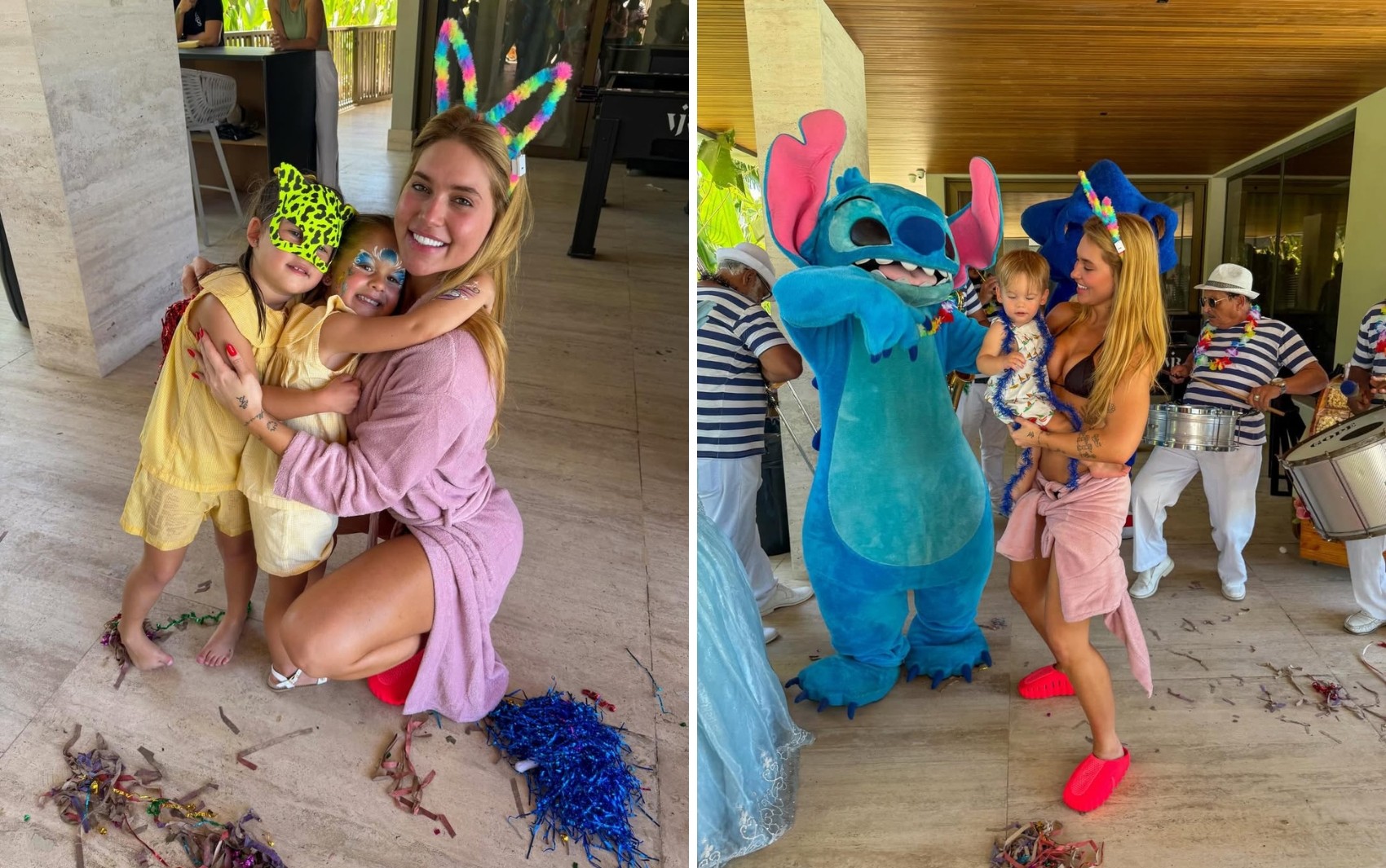 Vini Jr. prepara bloquinho de carnaval surpresa para Virginia e os filhos: 'Todo mundo se jogou'