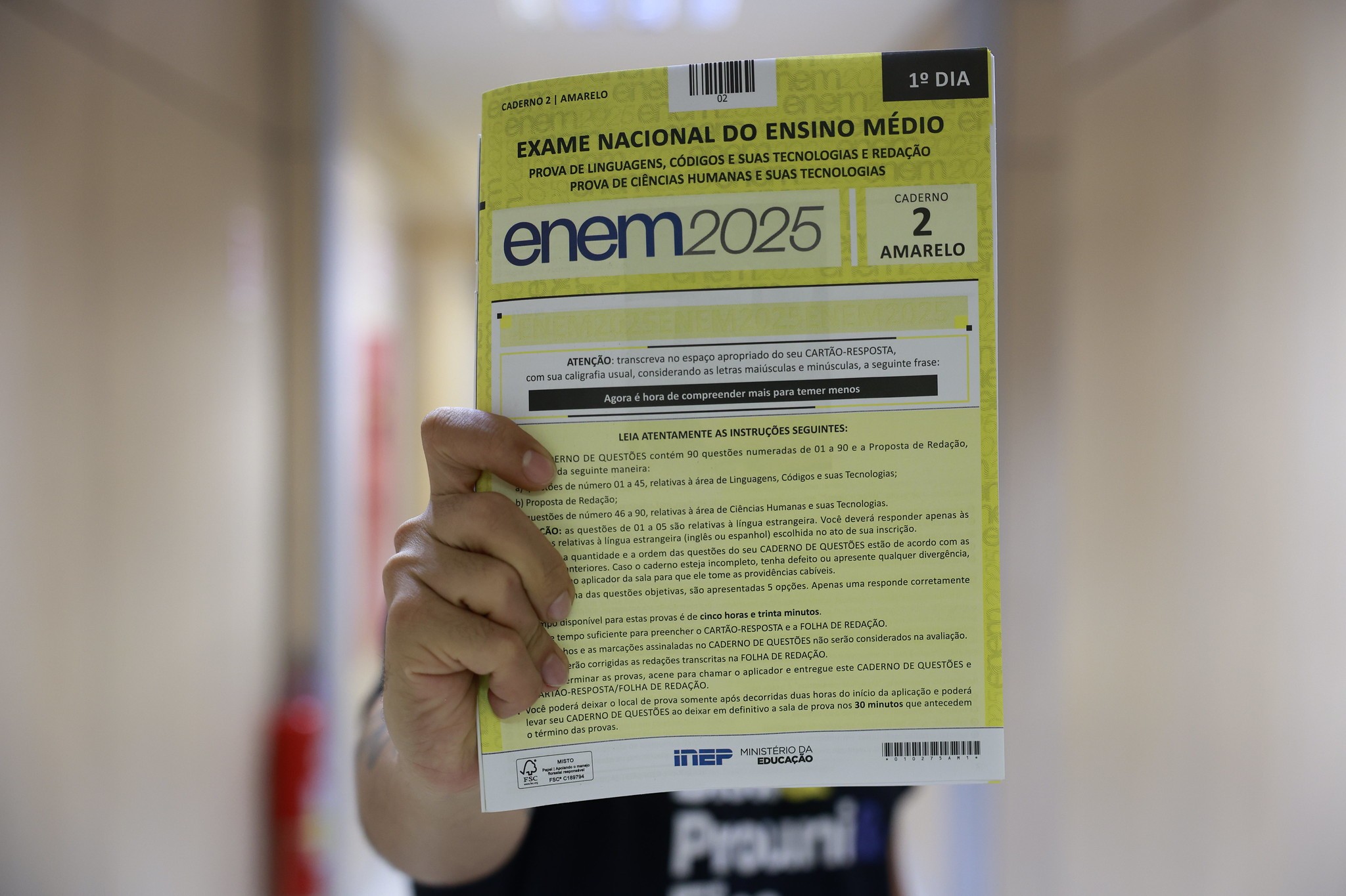 Inep não disponibiliza declaração de conclusão do ensino médio via Enem para parte dos candidatos
