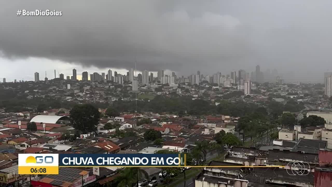Goiás tem alerta de tempestade para mais de 120 municípios; veja quais