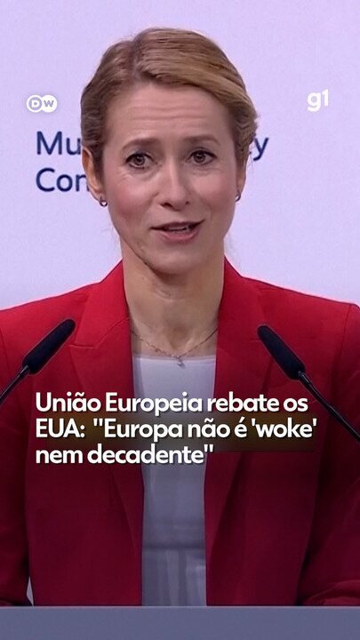 União Europeia rebate os EUA: "Europa não é 'woke' nem decadente"
