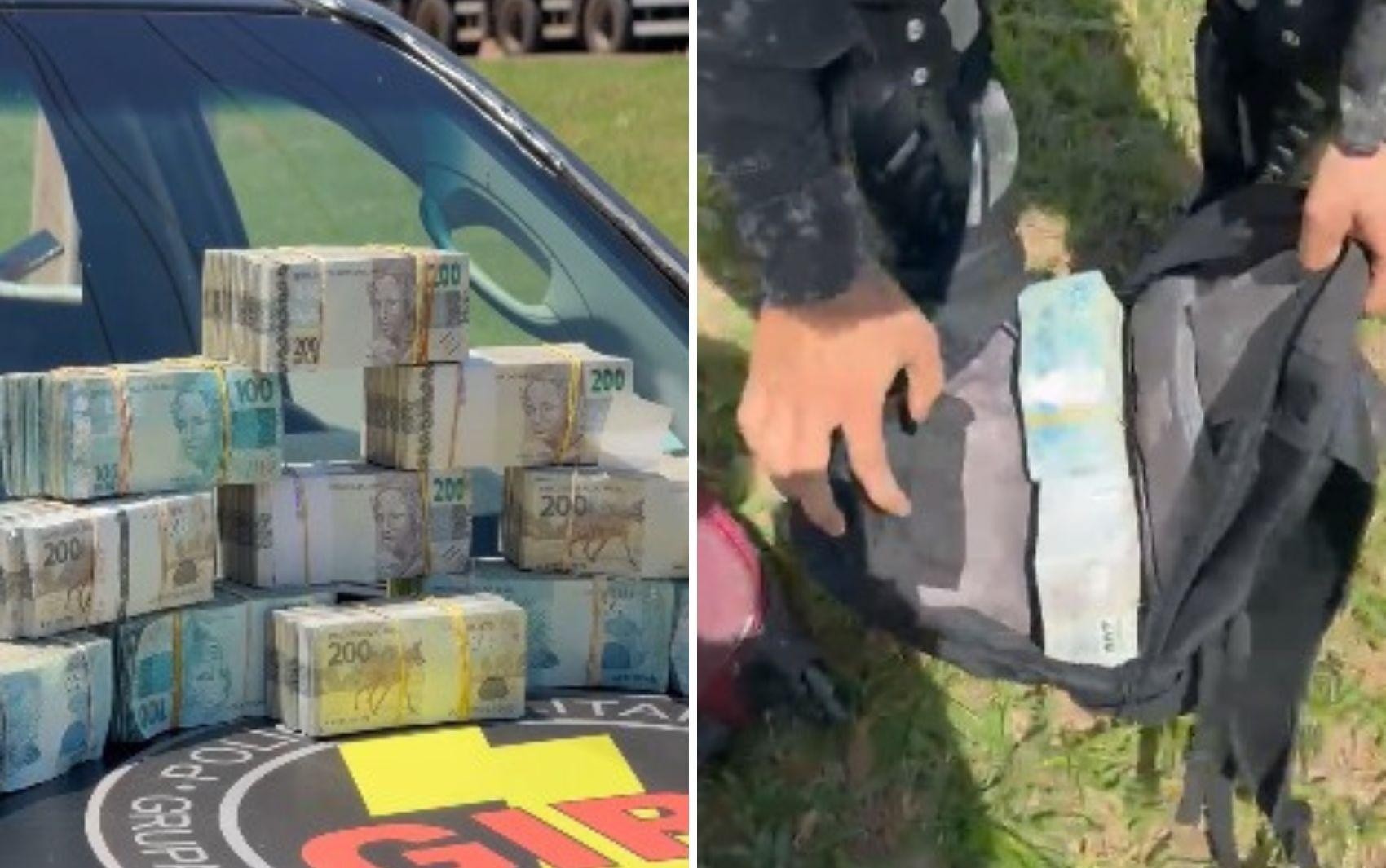 R$ 1 milhão em bolsa e quase R$ 2 milhões em mala: transportar dinheiro em espécie é crime?