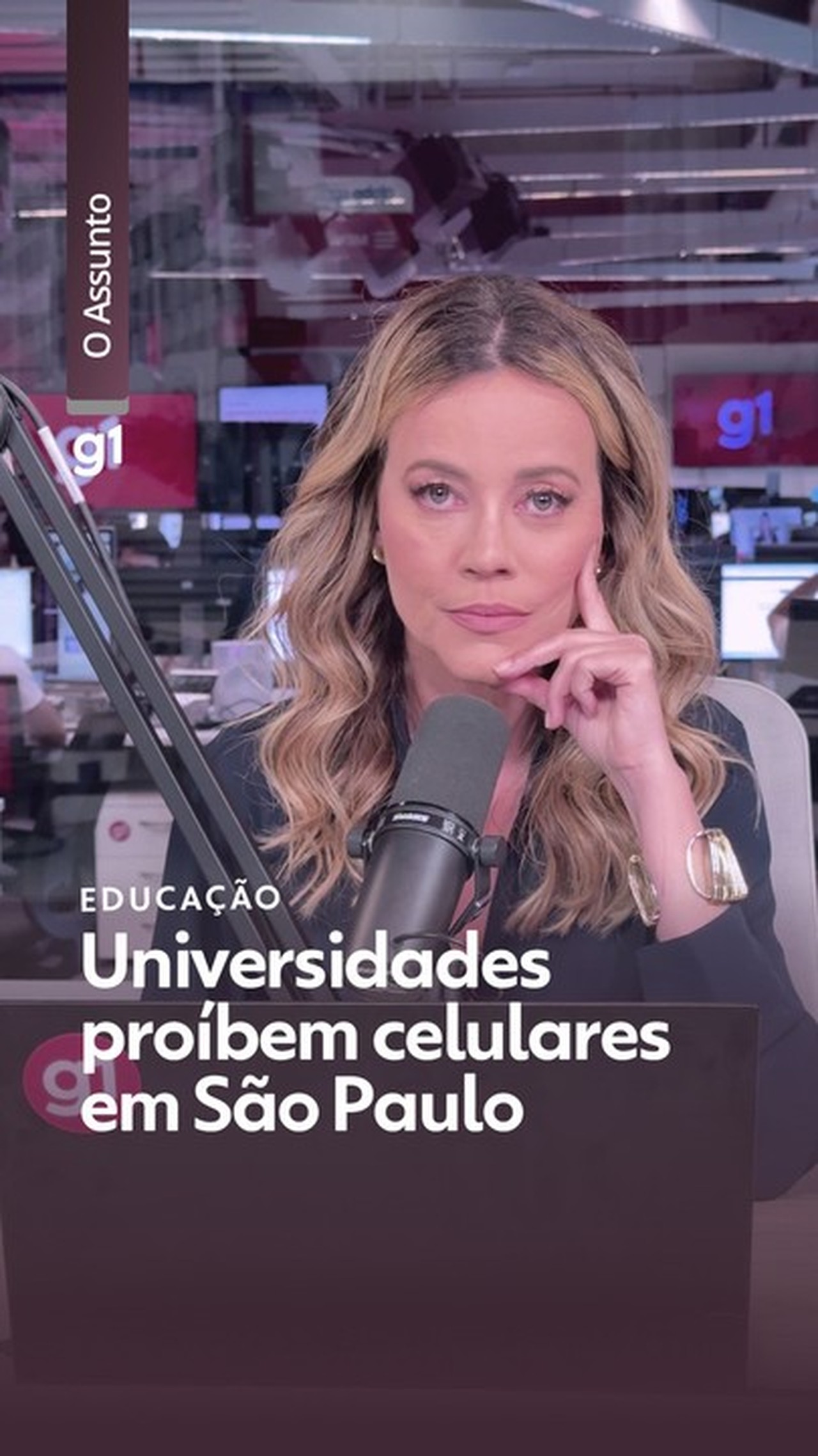 Celulares no ensino superior: proibir ou não? - O Assunto #1661