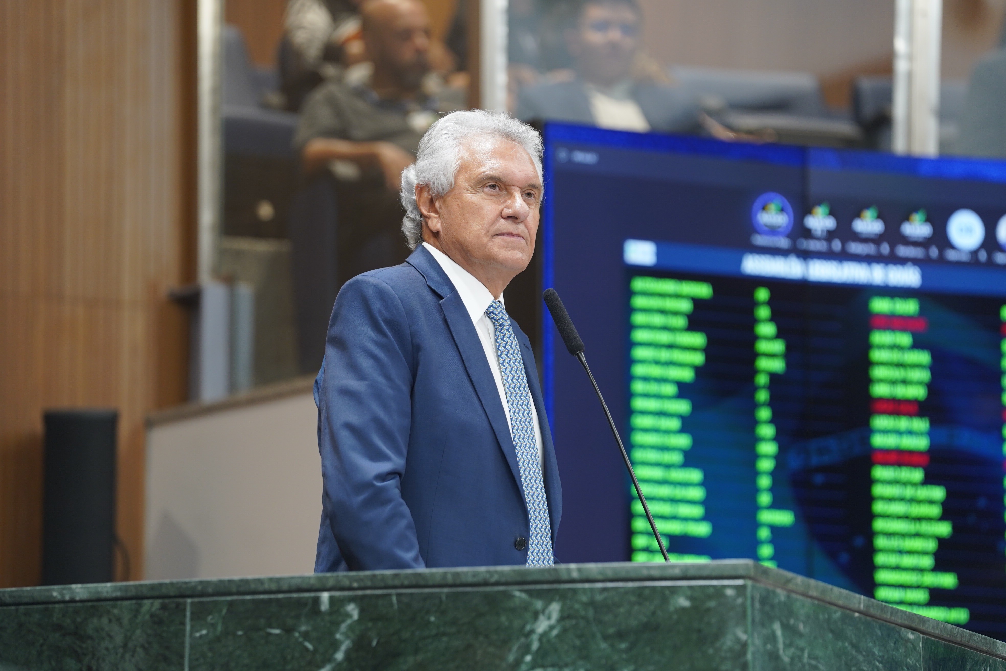 Caiado anuncia projeto de lei que acaba com a taxa do agro em Goiás