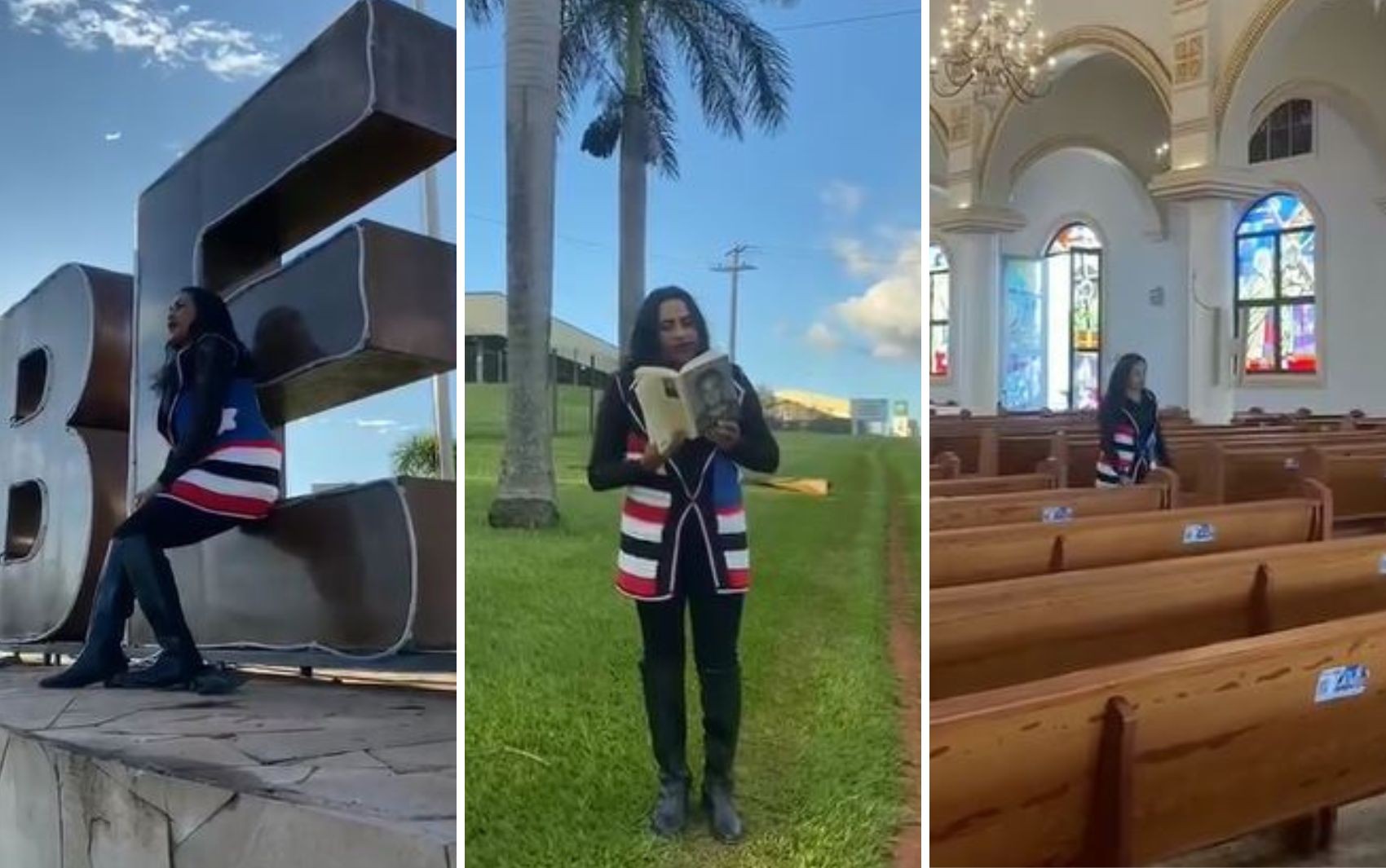 Mulher que cobriu carro com crochê em Goiás também já fez música para Luciano Huck; vídeo