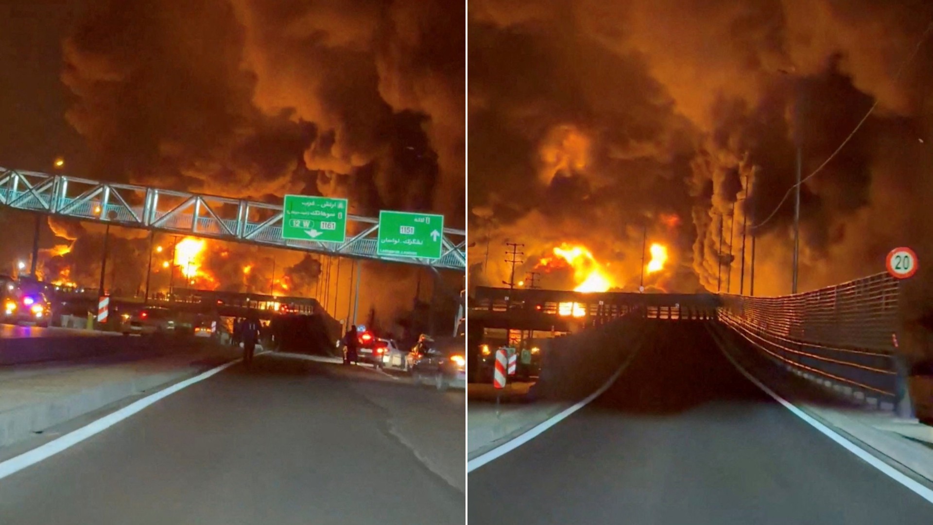 Israel ataca depósito de combustível no Irã e deixa quatro mortos; VÍDEO mostra local em chamas