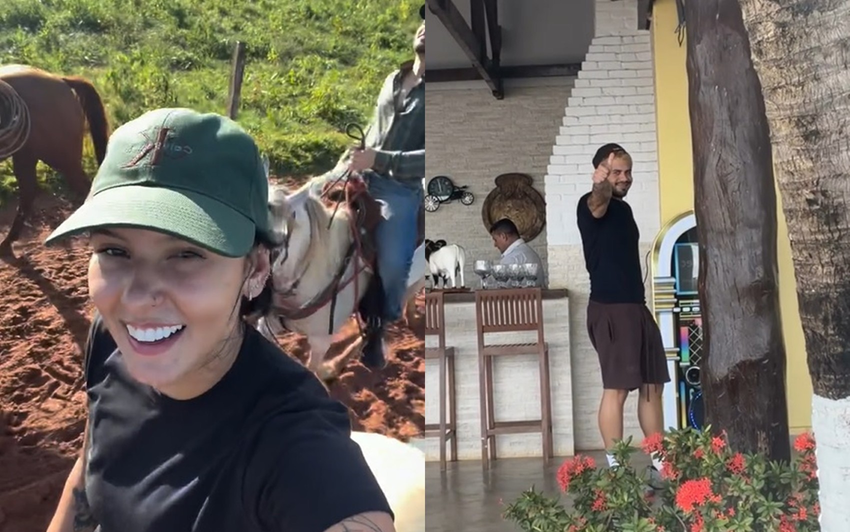 Ana Castela deixa fazenda de Leonardo após dois dias com família de Zé Felipe: 'Hora de ir embora'