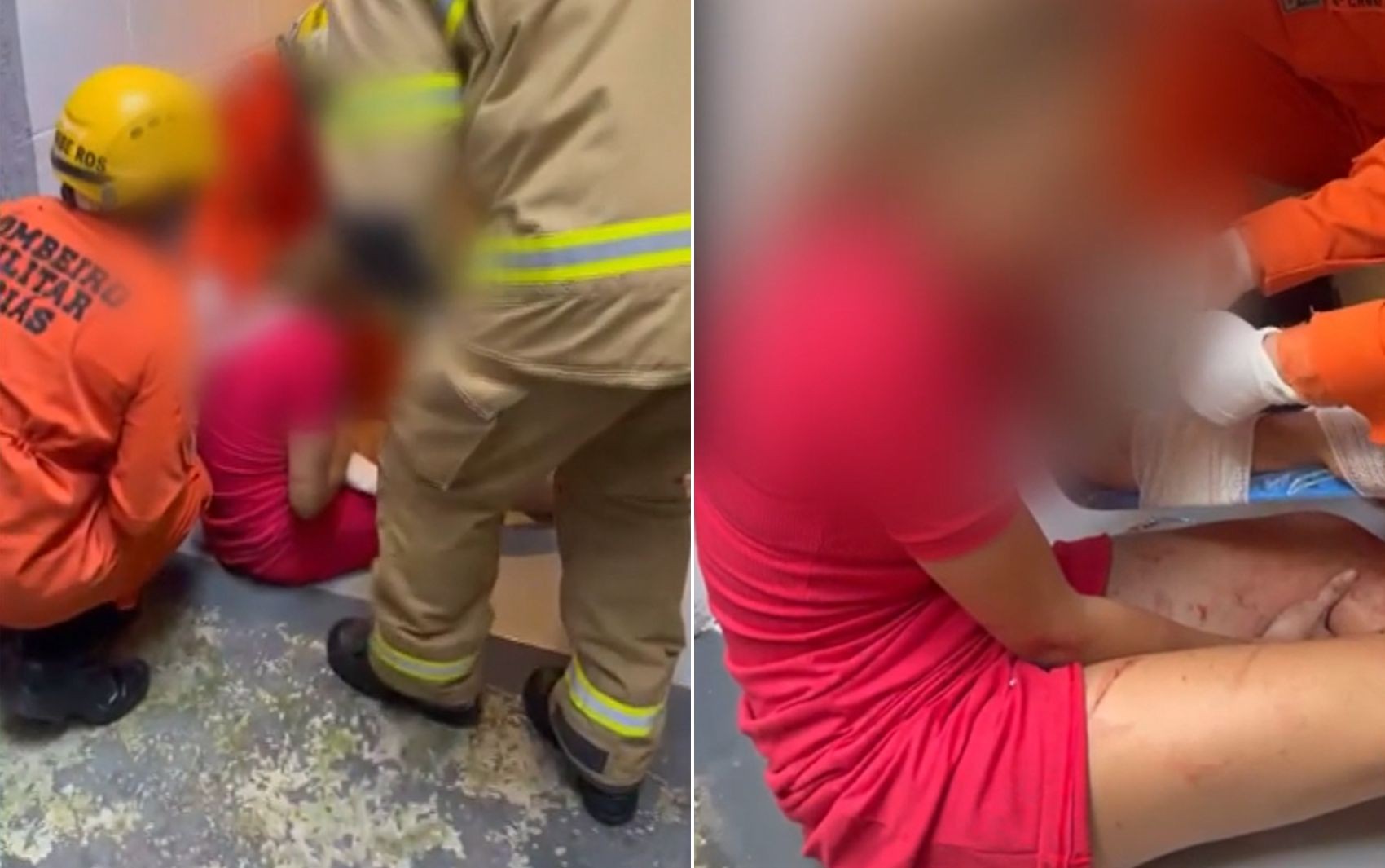 Mulher é jogada do 3º andar de prédio pelo marido, diz polícia