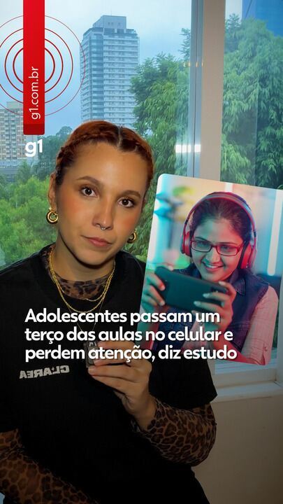 Adolescentes passam um terço do horário letivo no celular e têm prejuízos na atenção
