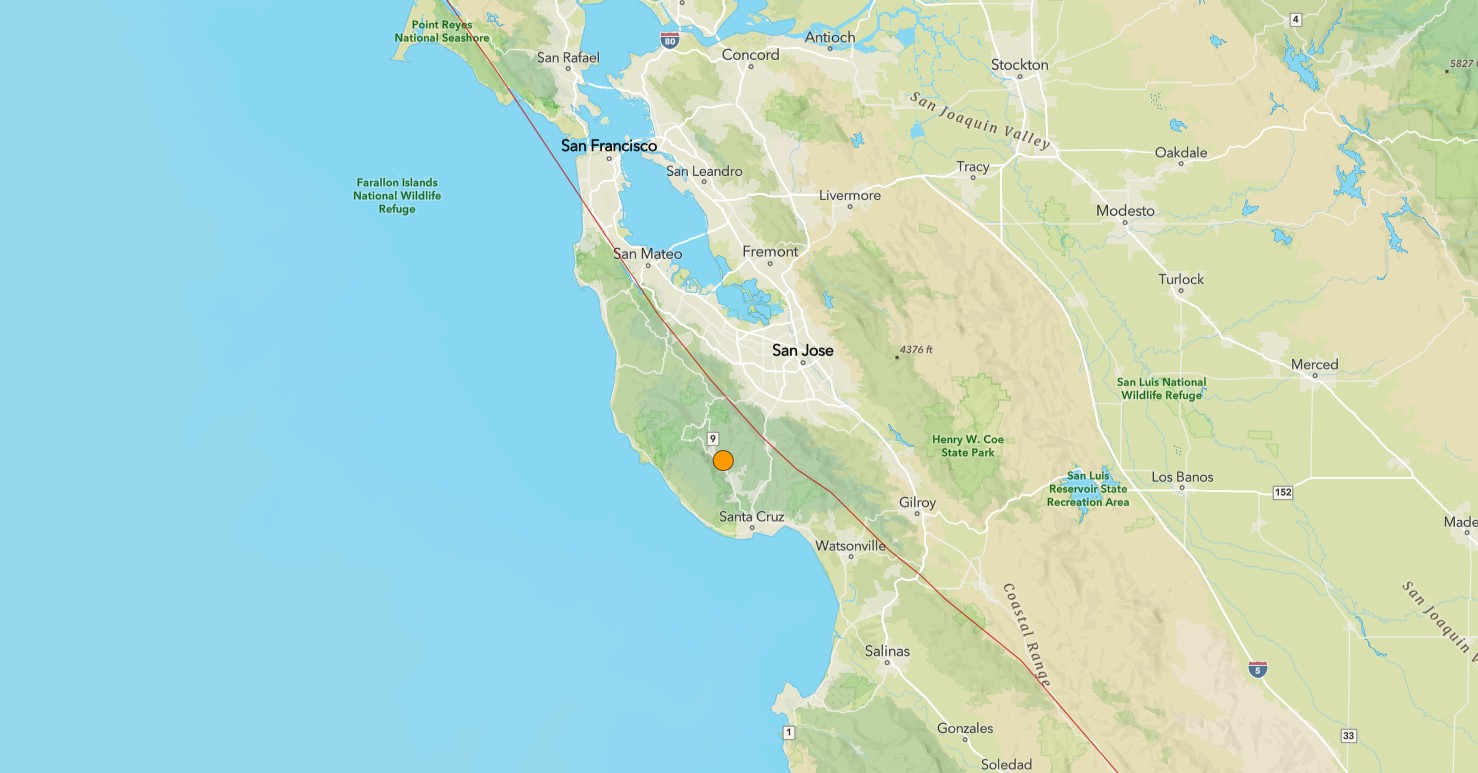 Terremoto de magnitude 4,9 atinge a Califórnia