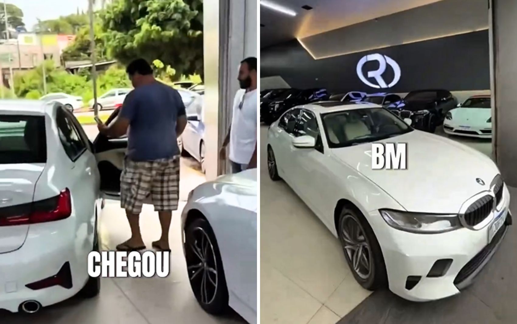 Cliente que surpreendeu ao comprar carros de luxo com ‘roupas simples’ e chinelo pagou cerca de R$ 400 mil à vista, diz vendedor