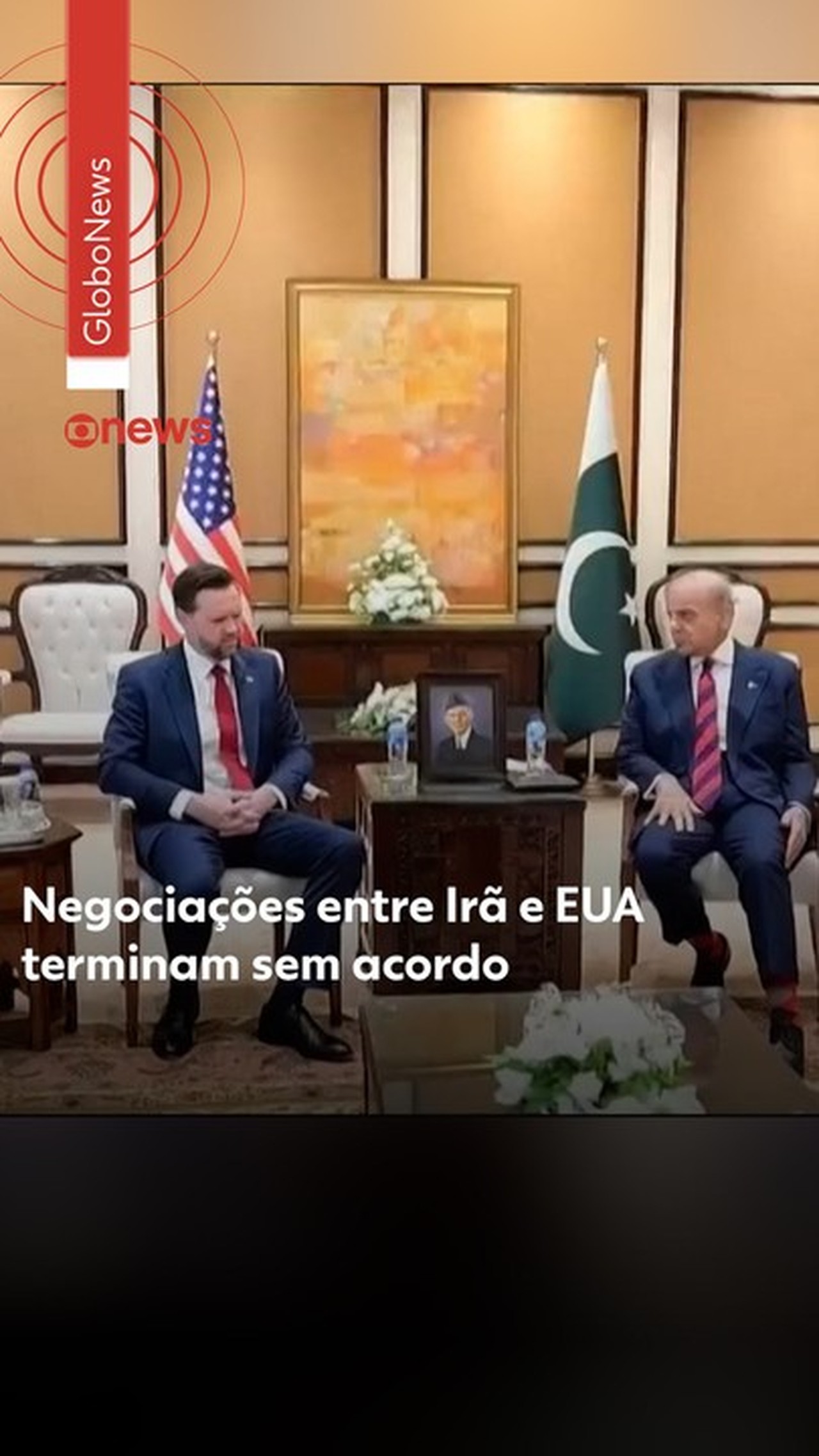 Irã rebate EUA após fim das negociações no Paquistão: 'Não ganharam nossa confiança'