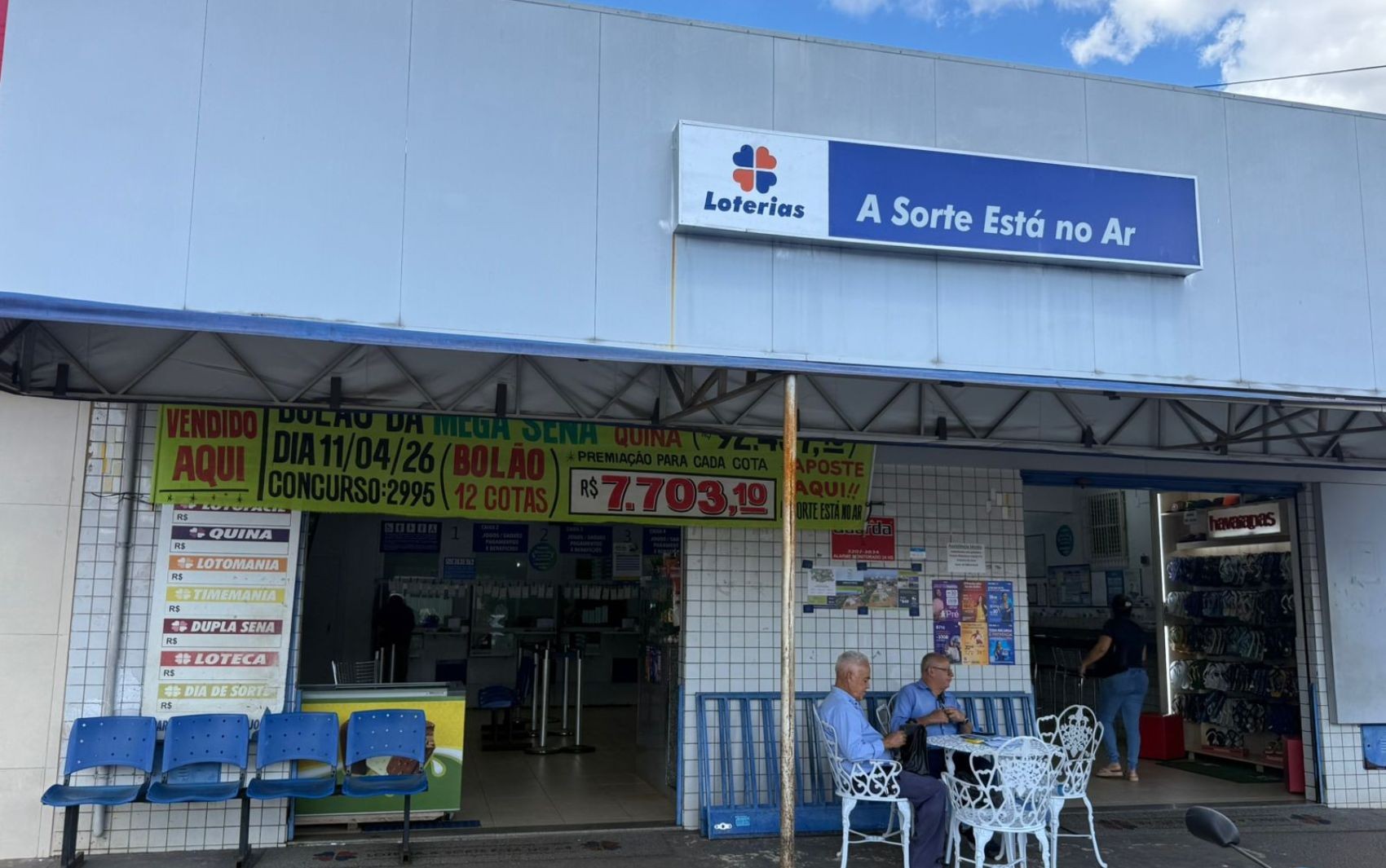 Mega-Sena: Lotérica de Goiânia que fez aposta que acertou quina já registrou prêmios de R$ 2 milhões na Lotofácil