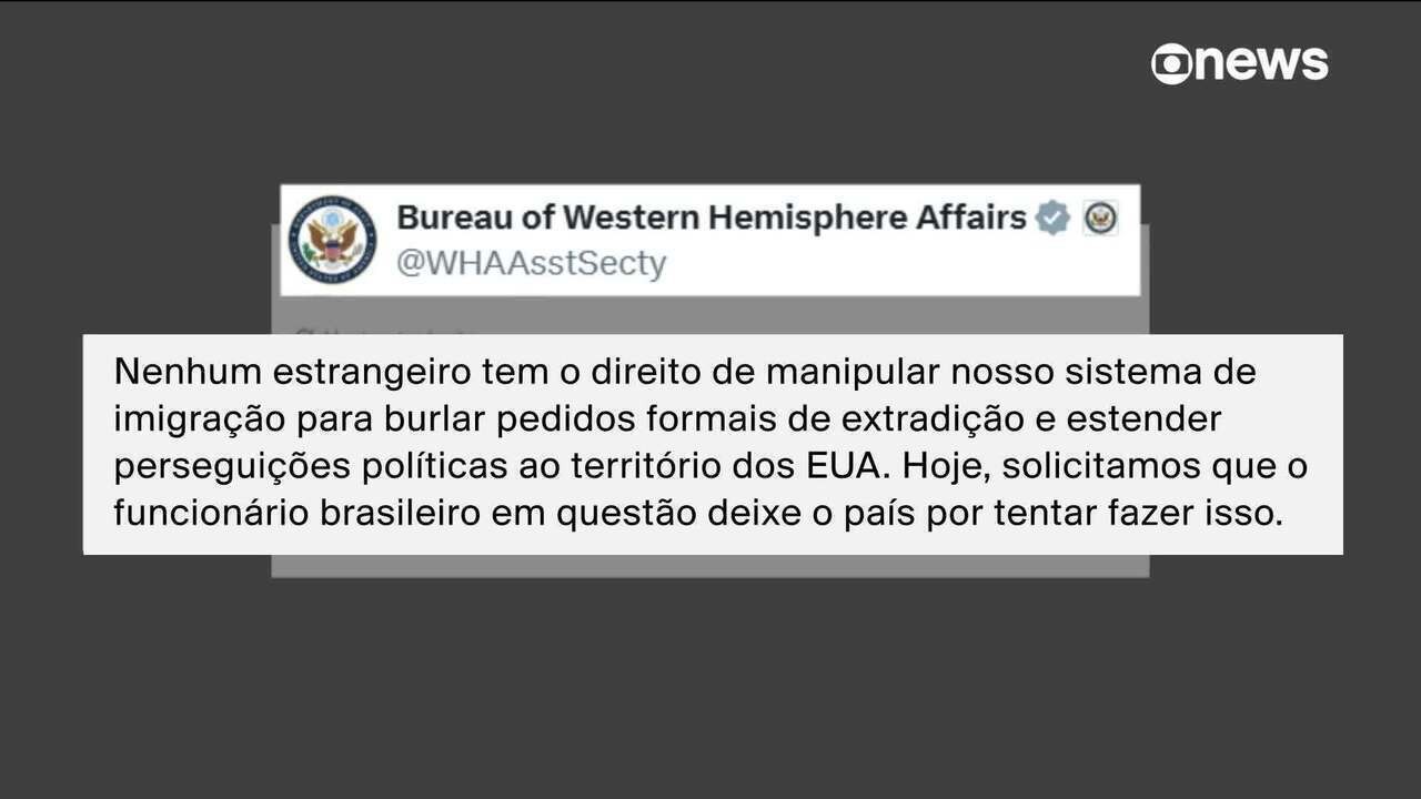 EUA mandam delegado brasileiro envolvido na prisão de Ramagem deixar o país