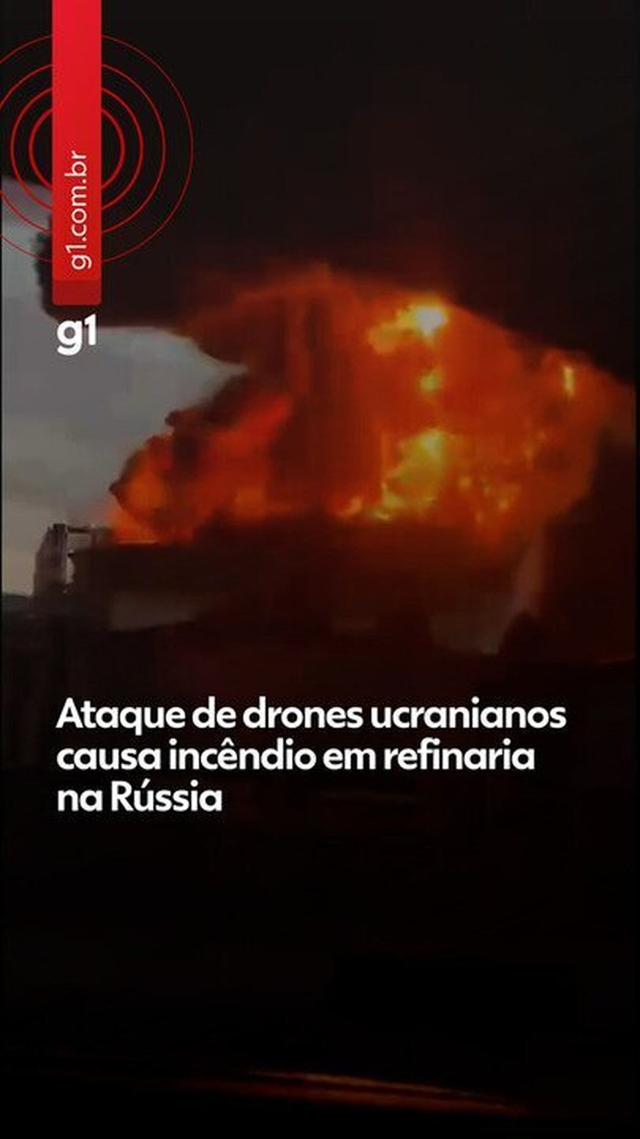 'Não beber água da torneira e manter as janelas fechadas': cidade russa está em emergência após ataque a refinaria