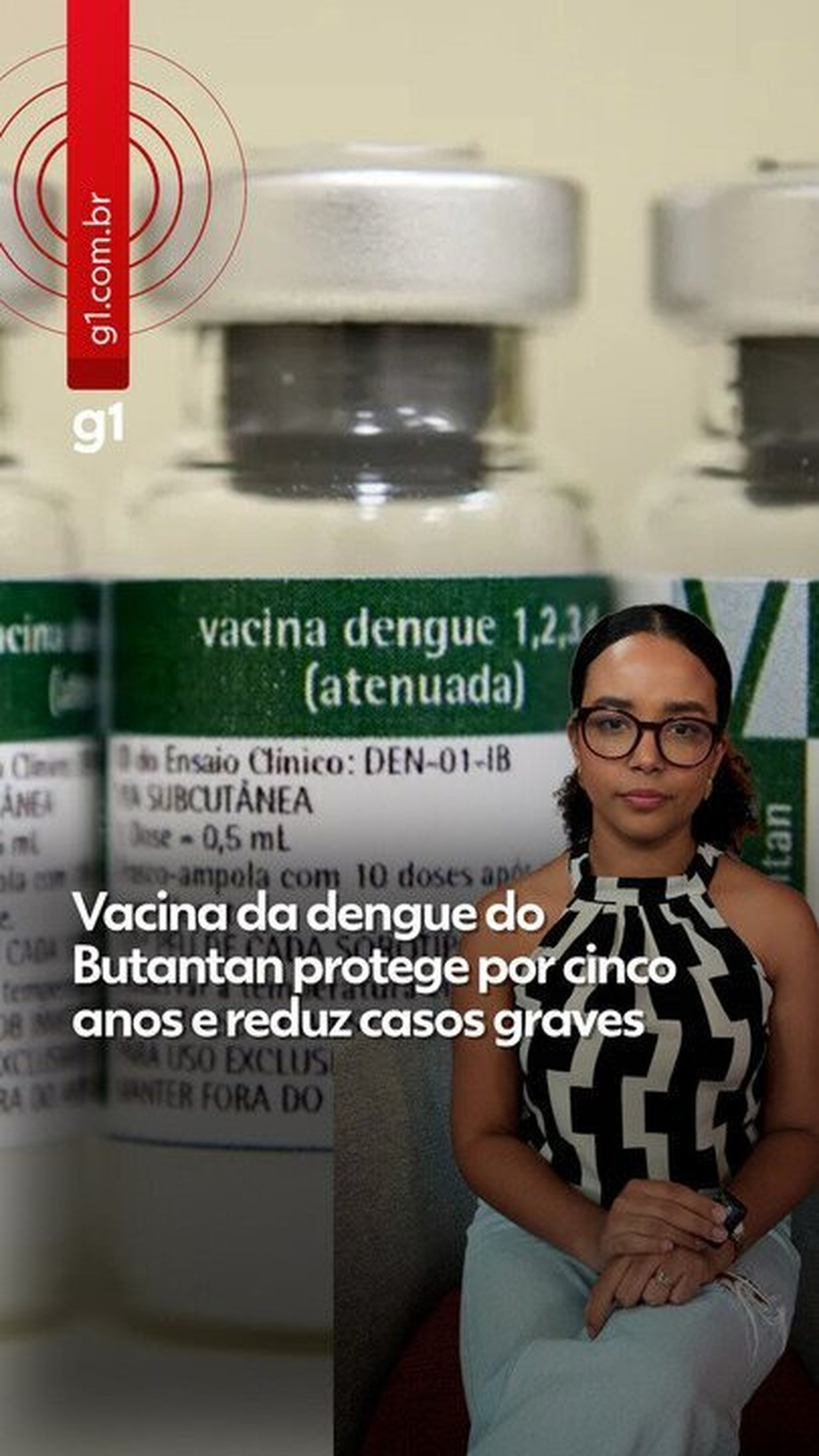 Vacinação contra dengue é ampliada para pessoas com 59 anos no estado de SP
