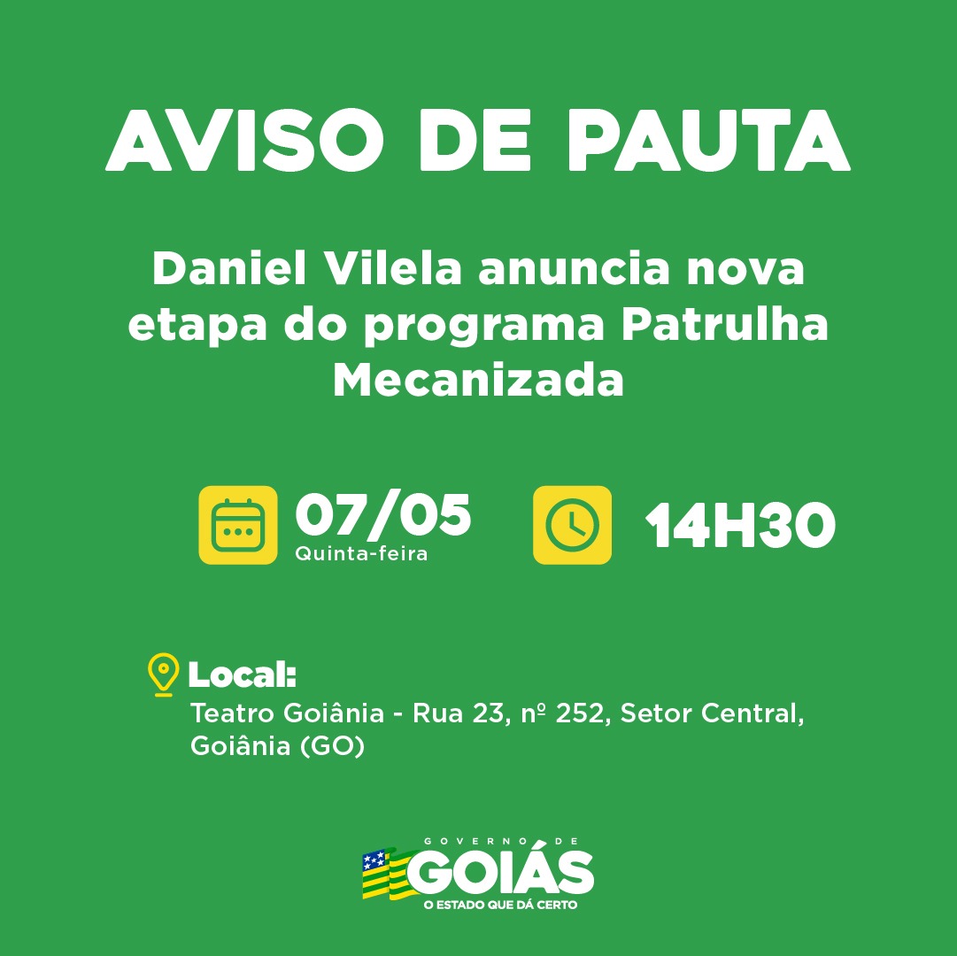AVISO DE PAUTA