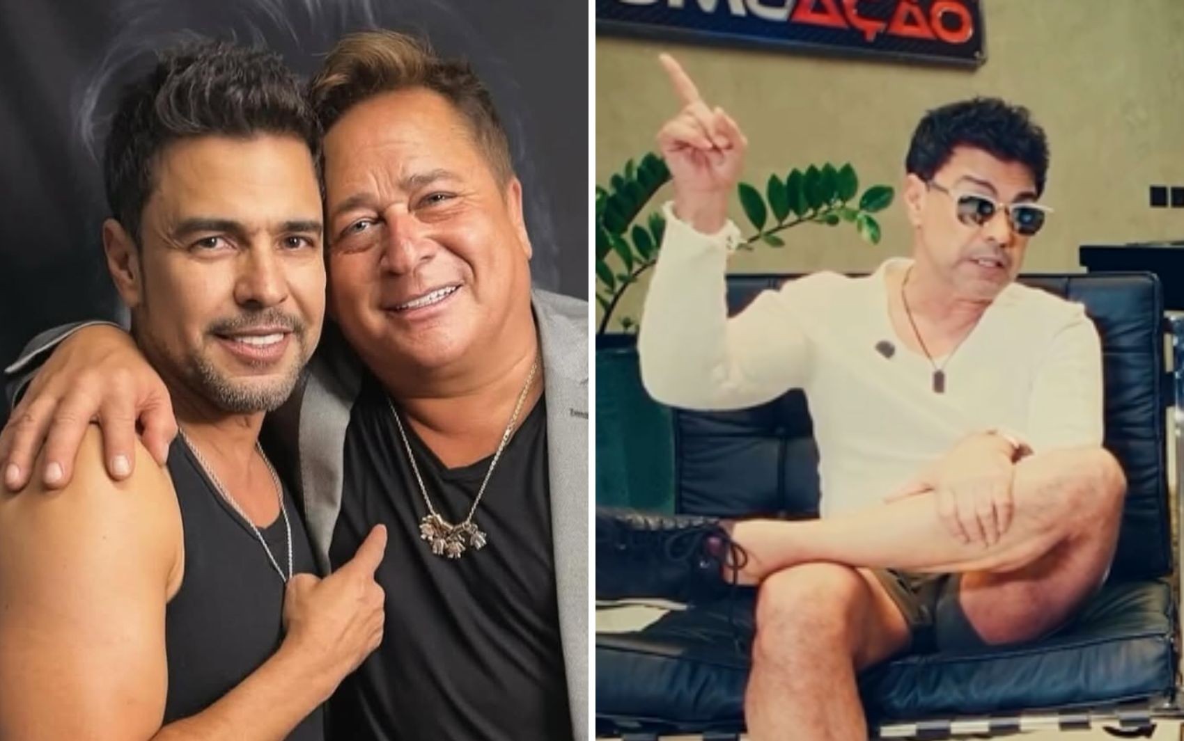 Zezé relembra o quanto não tinha dinheiro quando Leonardo 'roubou' música dele: 'Quebrado para caramba'