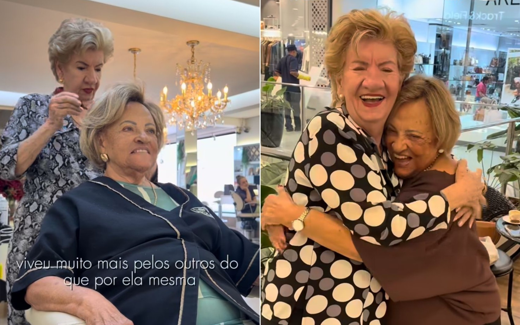 Amizade de 50 anos entre cabeleireira e cliente emociona milhões nas redes sociais