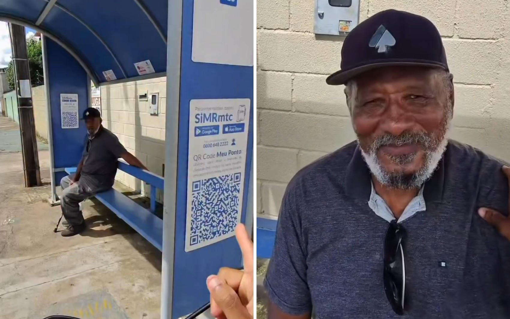Professor que se emocionou ao ser reconhecido por ex-aluno em ponto de ônibus trabalhou ensinando jovens carentes