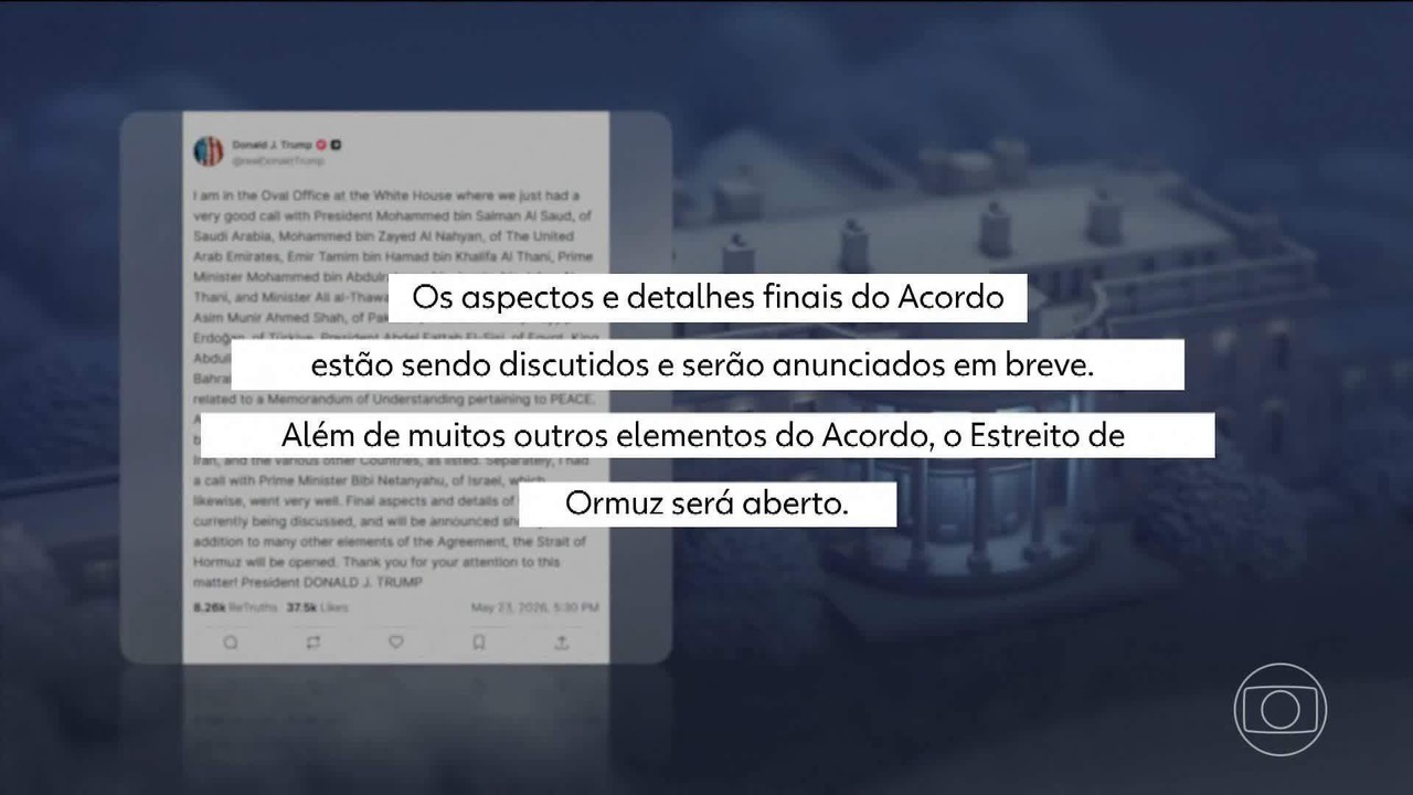 Número de navios que passam pelo Estreito de Ormuz voltará ao nível pré-guerra em 30 dias sob possível acordo, diz agência