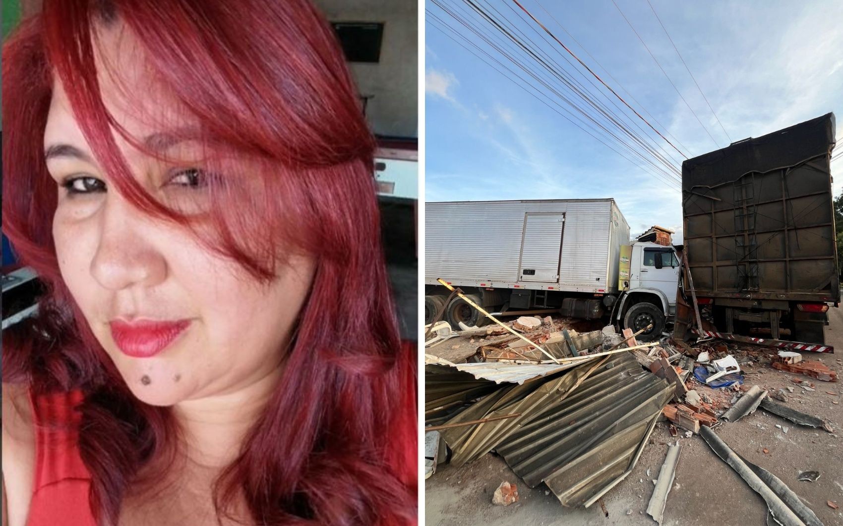 Veja quem era a dona de bar que morreu ao salvar afilhado bebê de caminhão desgovernado em Anápolis