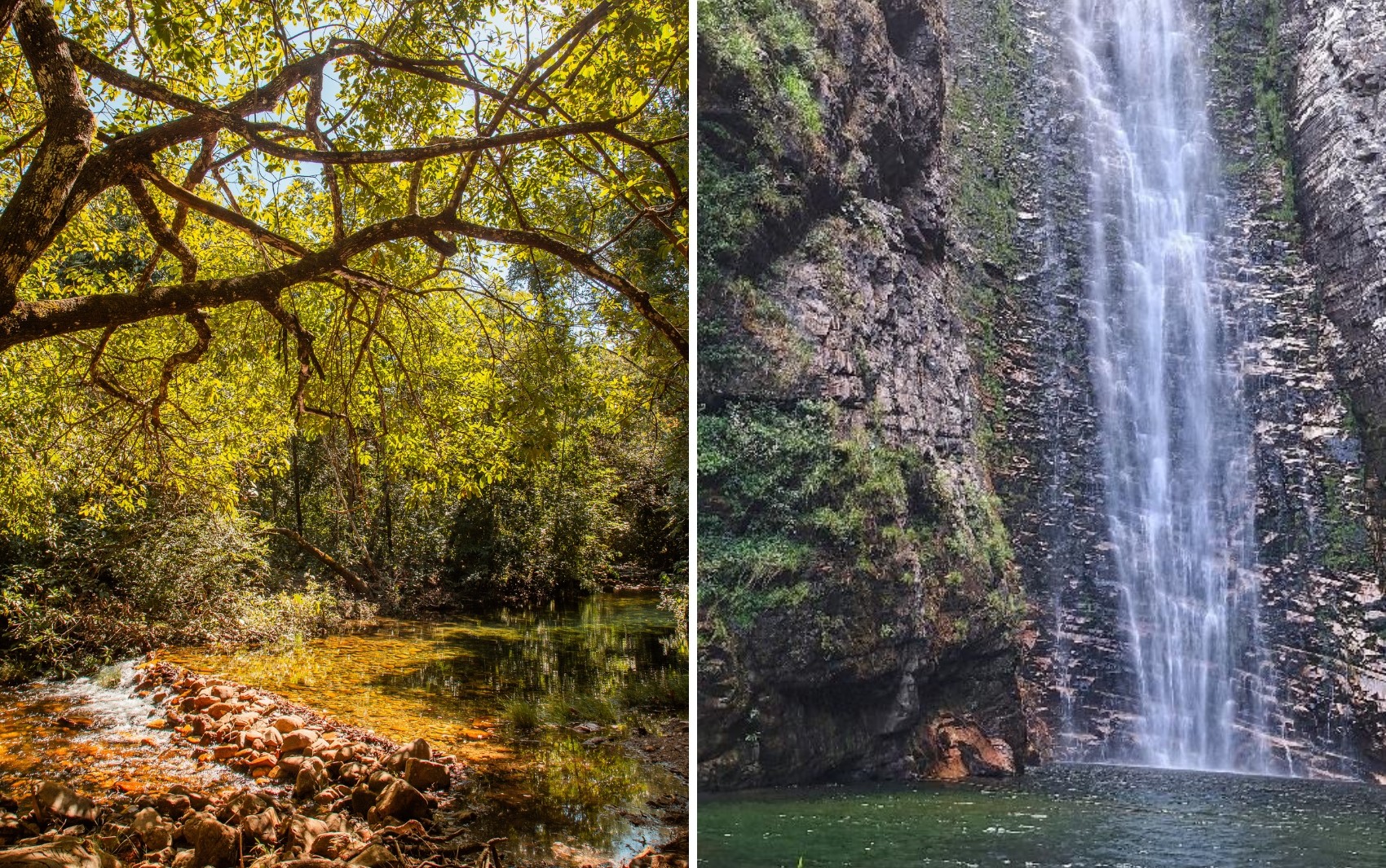 Cachoeira passa a oferecer experiência de nudismo na Chapada dos Veadeiros; veja como vai funcionar