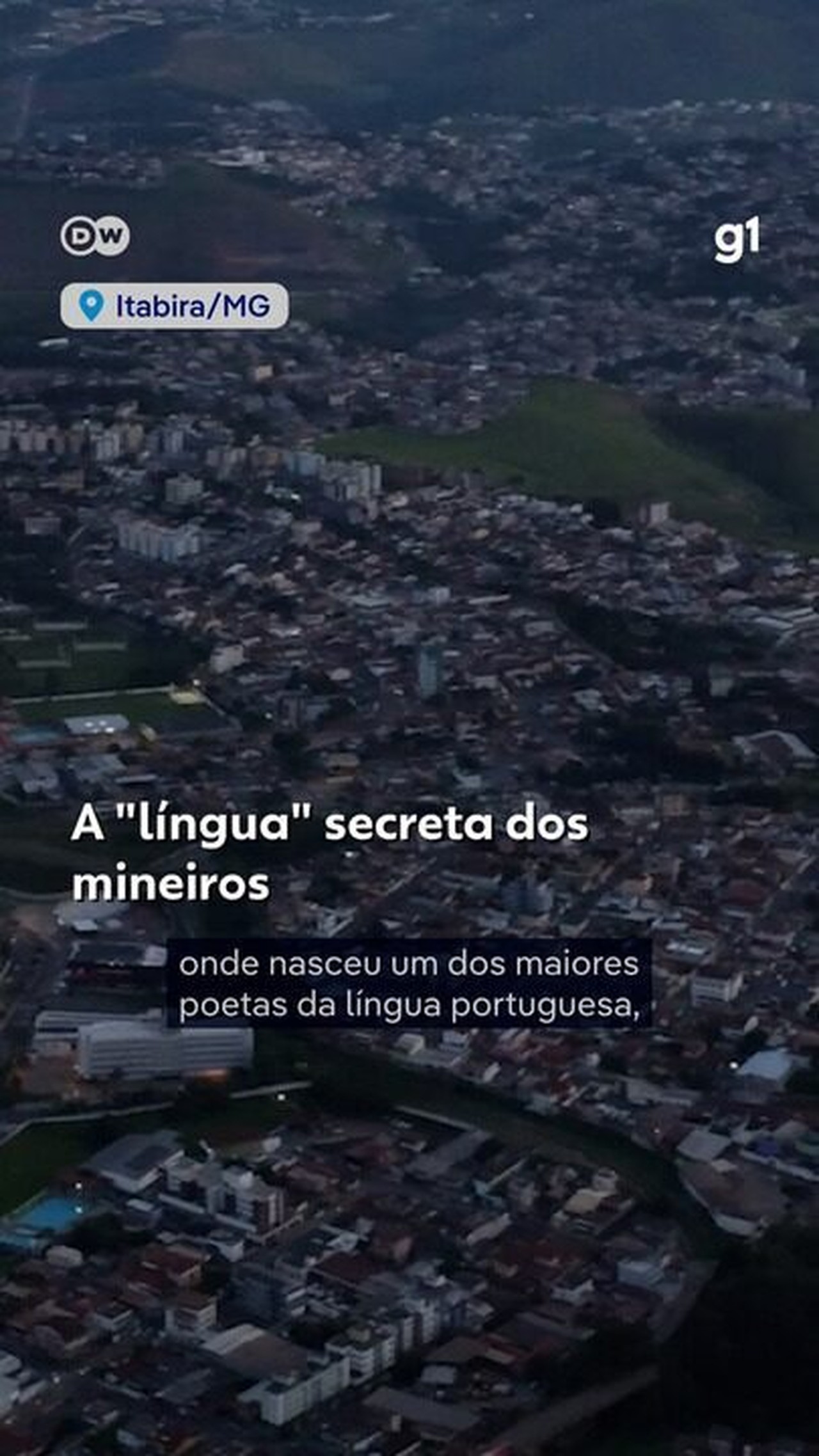 'Guinlagem do Camaco', a língua secreta dos mineiros da cidade de Carlos Drummond
