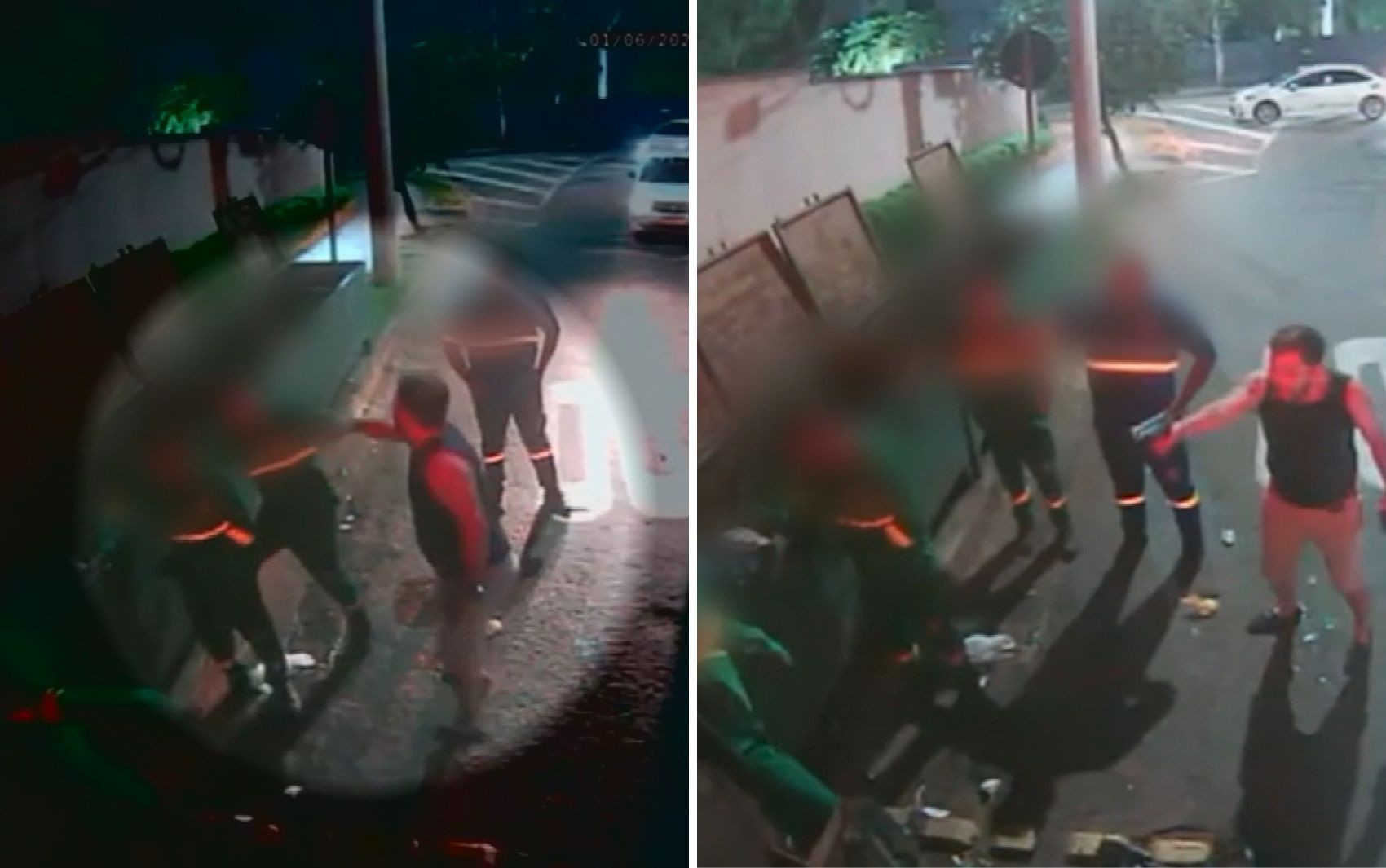 Perito criminal agride e ameaça coletores de lixo com arma, em Goiânia; vídeo