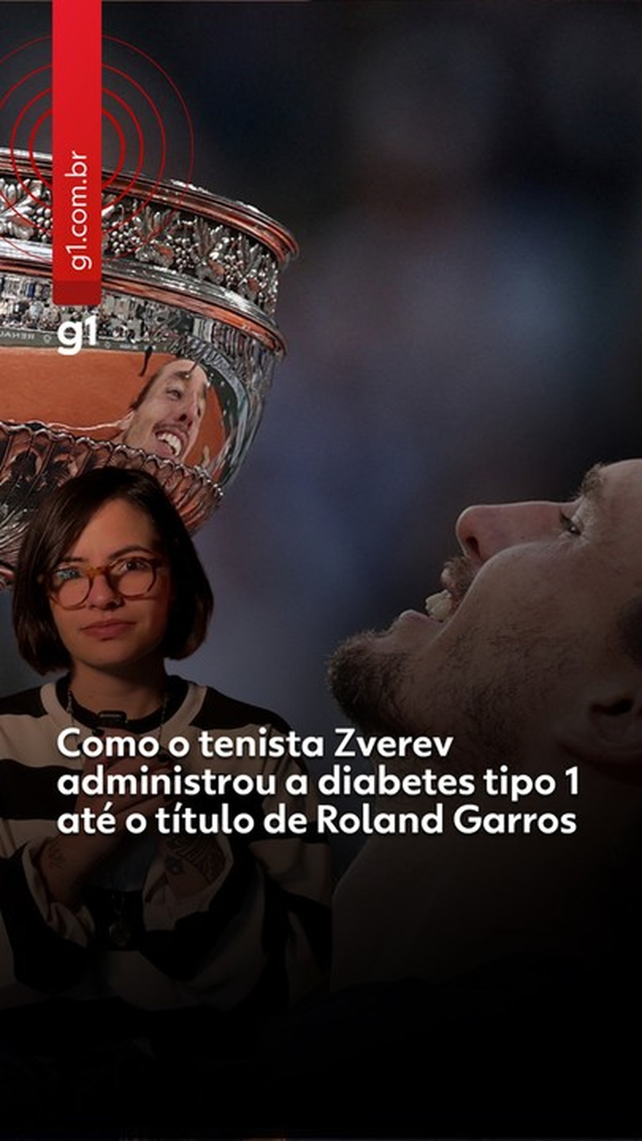 Insulina, sensores e correções durante o jogo: como Zverev administrou a diabetes até o título de Roland Garros