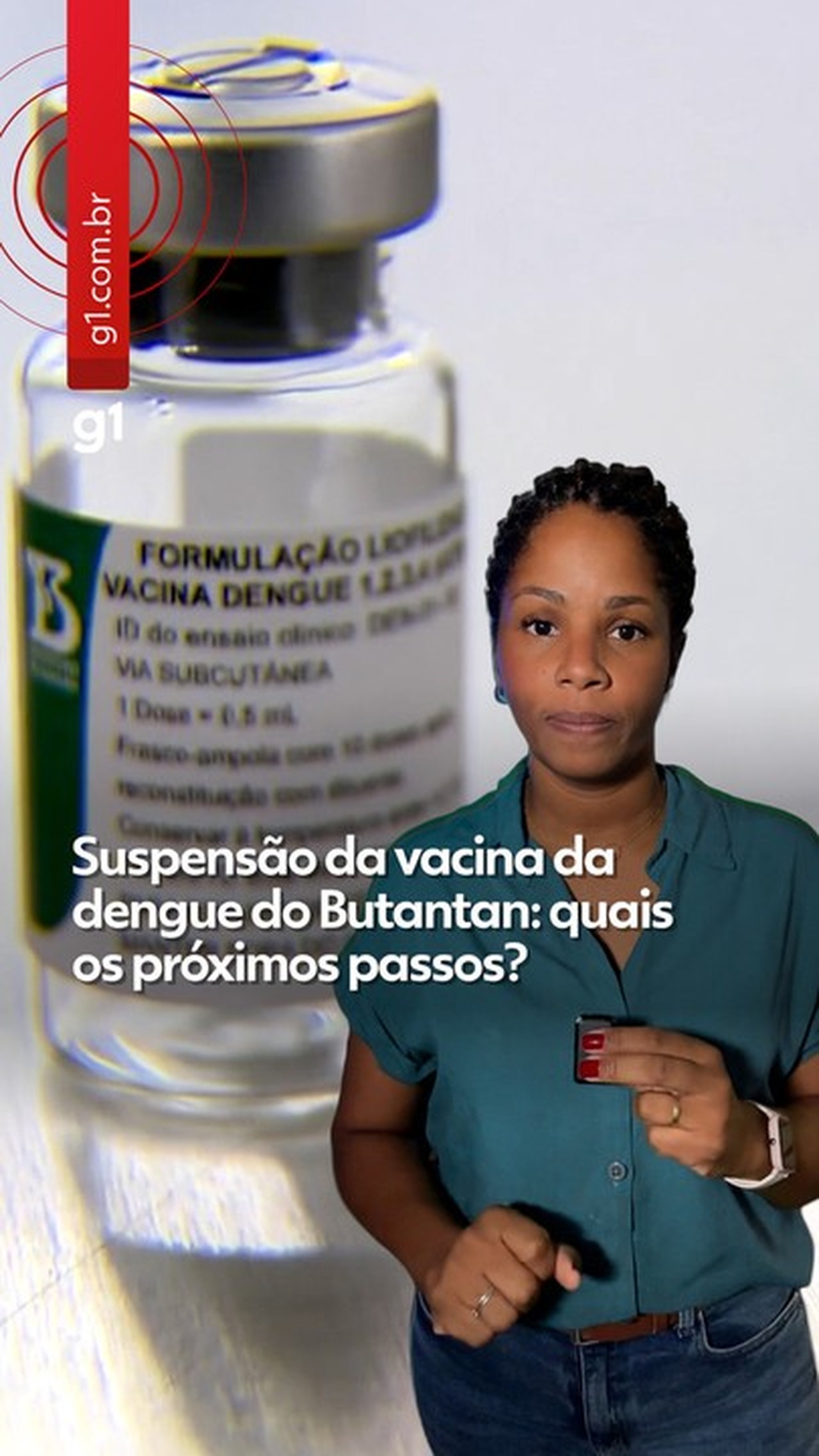 Suspender o uso da vacina do Butantan contra a dengue é medida 'responsável e prudente', avaliam OMS e OPAS