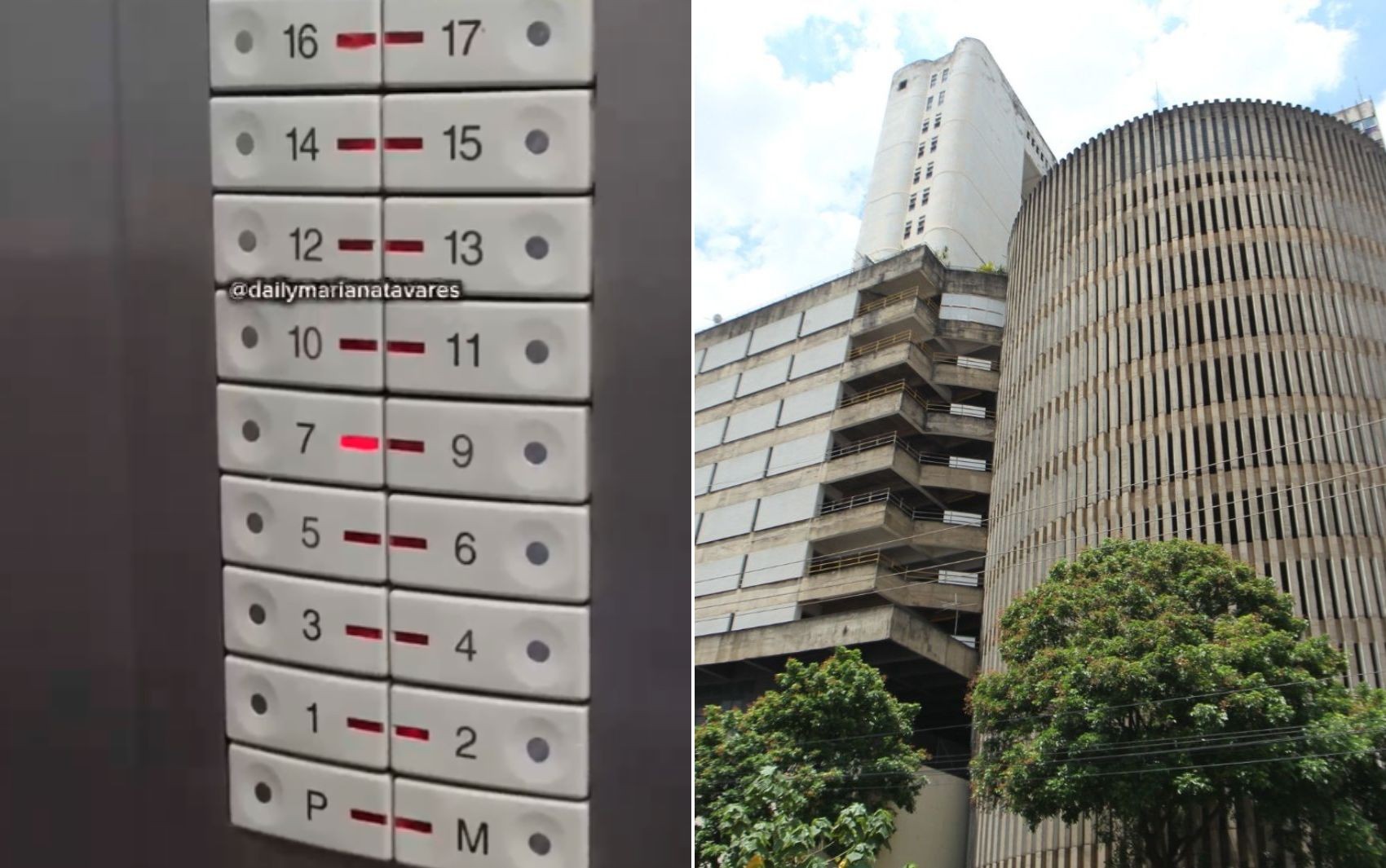 Entenda o mistério dos andares do Edifício Parthenon Center, em Goiânia