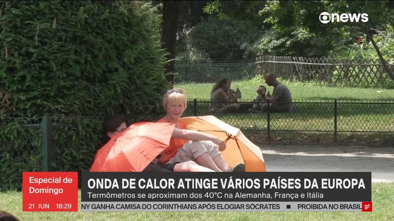40 mortos por afogamento na França: o que é o 'domo de calor' que está causando temperaturas extremas na Europa