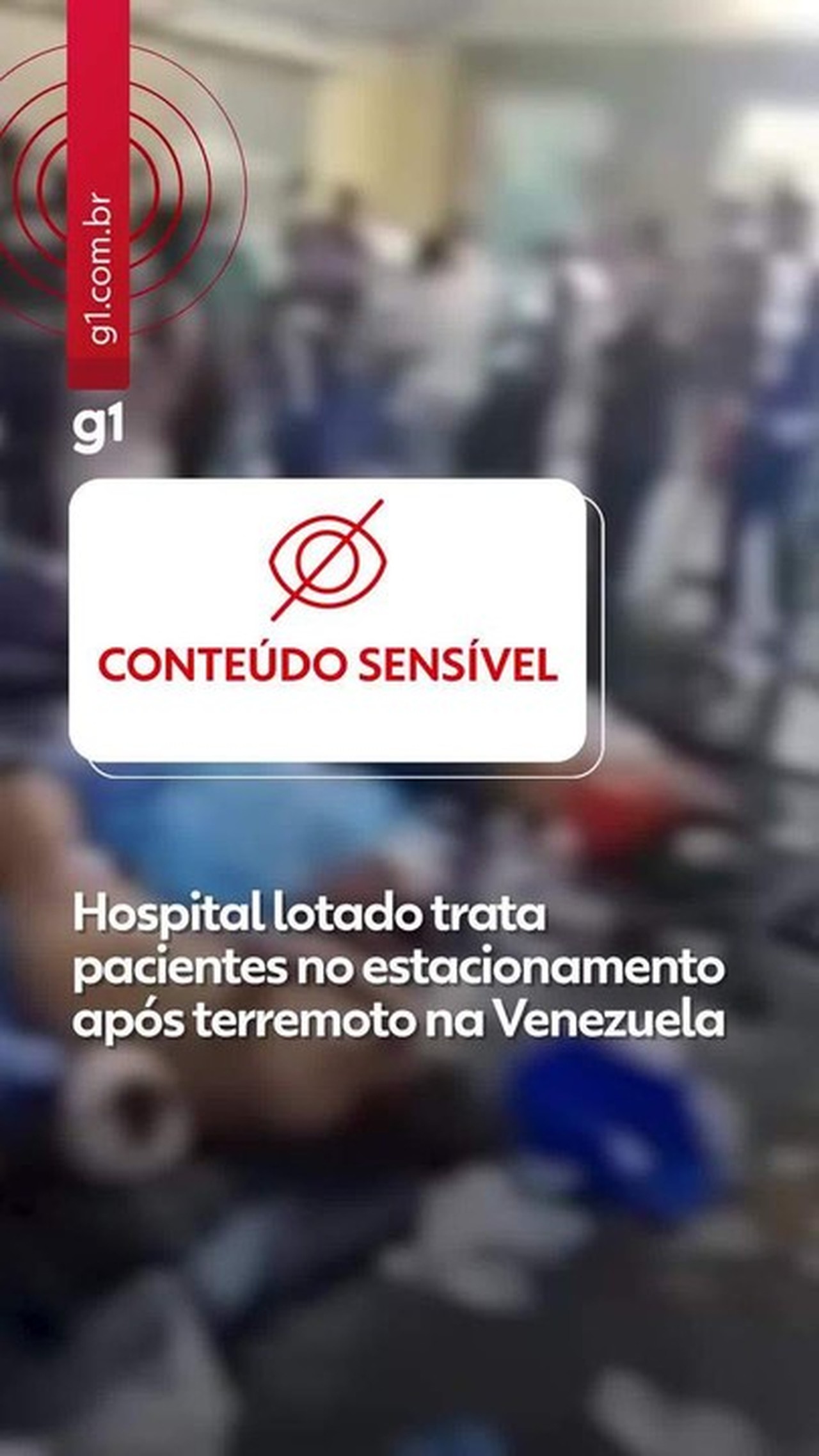 Terremoto na Venezuela: pressão no sistema de saúde provoca caos e superlotação, diz OMS