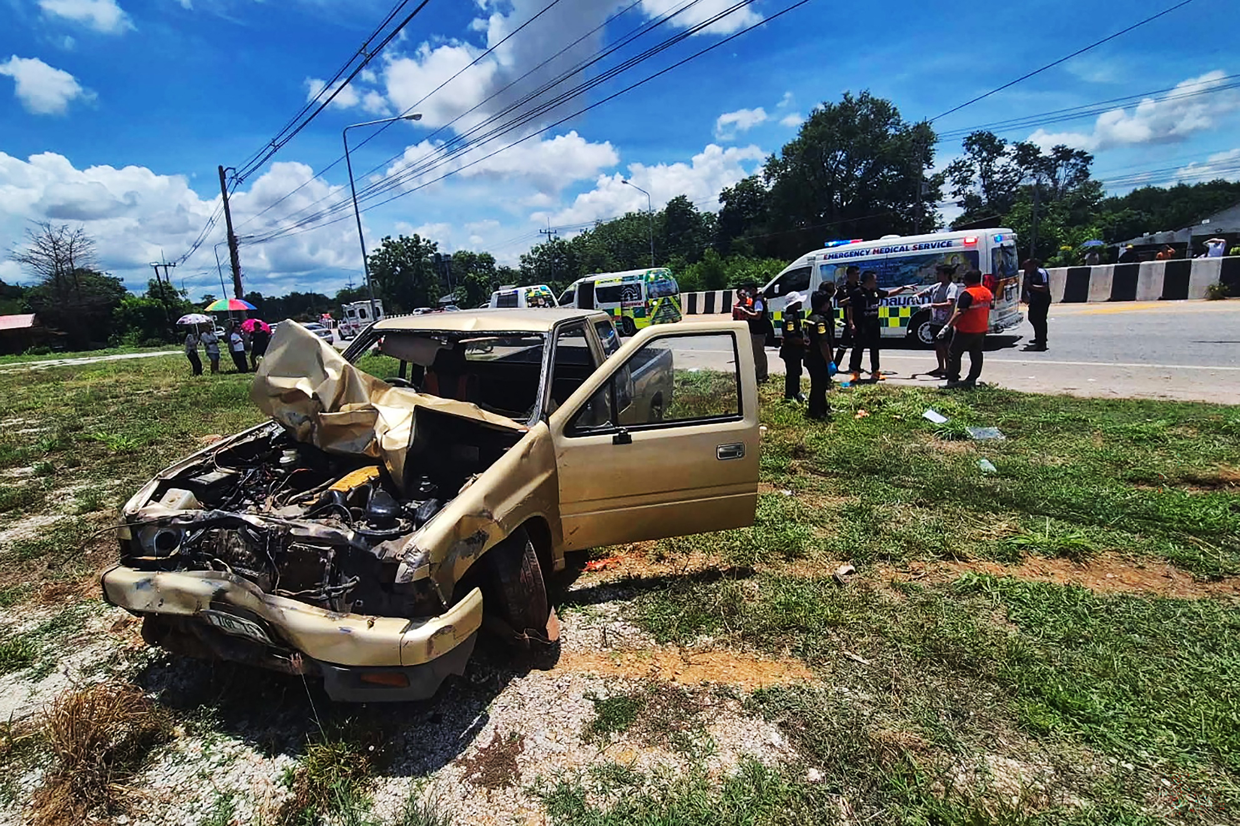 'Monges saíram voando', diz sobrevivente de atropelamento na Tailândia; sobe para 10 número de religiosos mortos