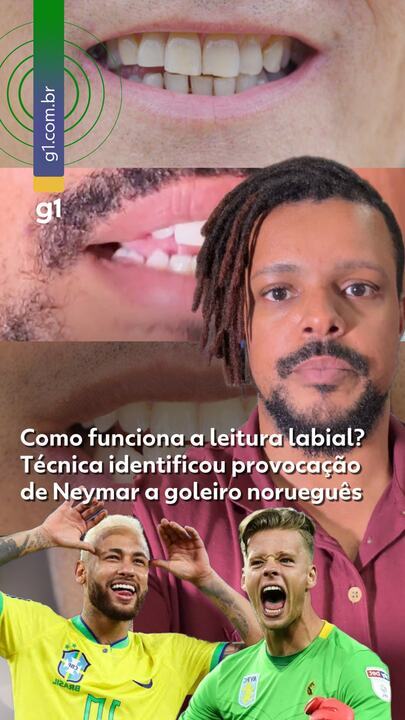 Como funciona a leitura labial? Técnica identificou provocação de Neymar a goleiro noruegu