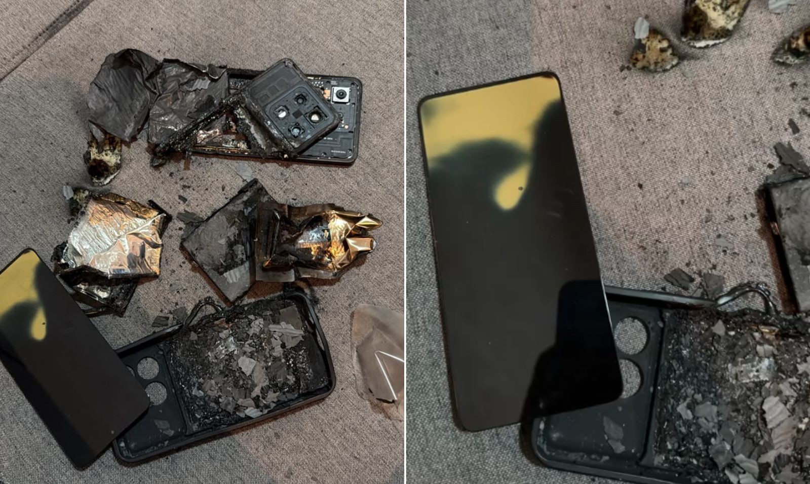 Celular explode e deixa adolescente ferido em Goiás; vídeo